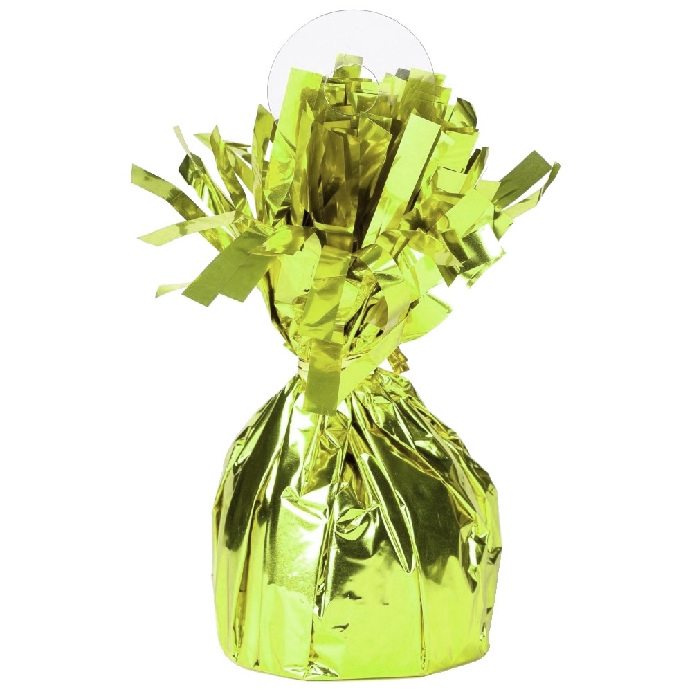 Lime Green Foil Balloon Weight