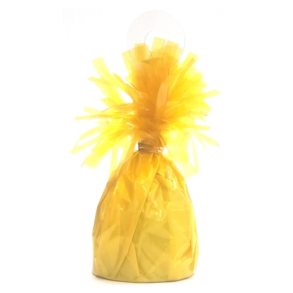 Yellow Foil Balloon Weight