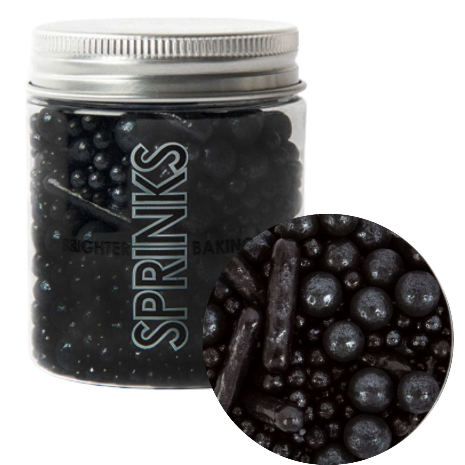 Sprinks Bubble & Bounce Black Sprinkles (75g) 