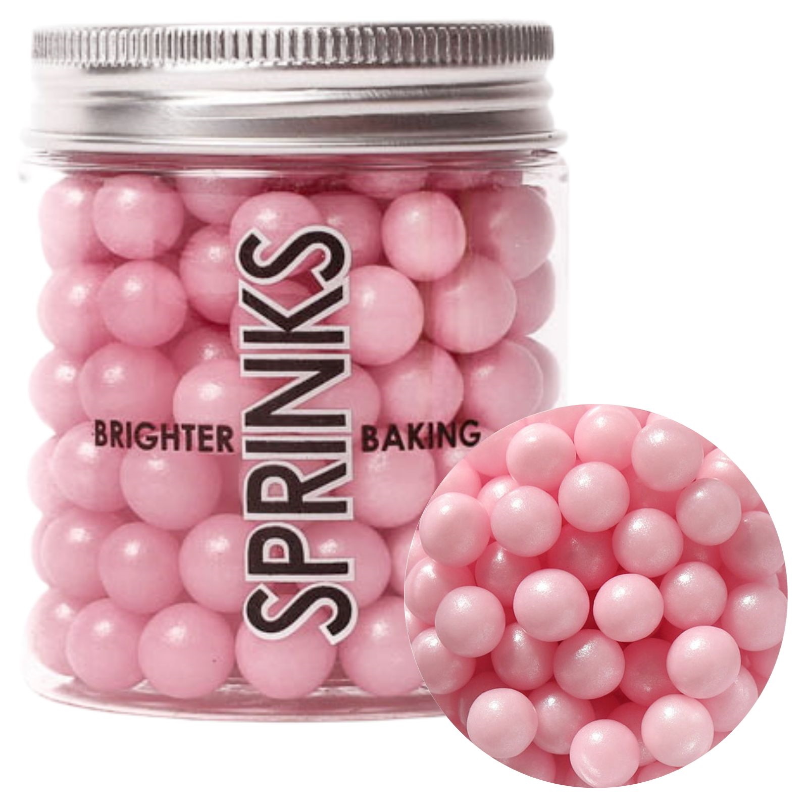 Sprinks Pearl Pink Cachous 8mm (85g) 
