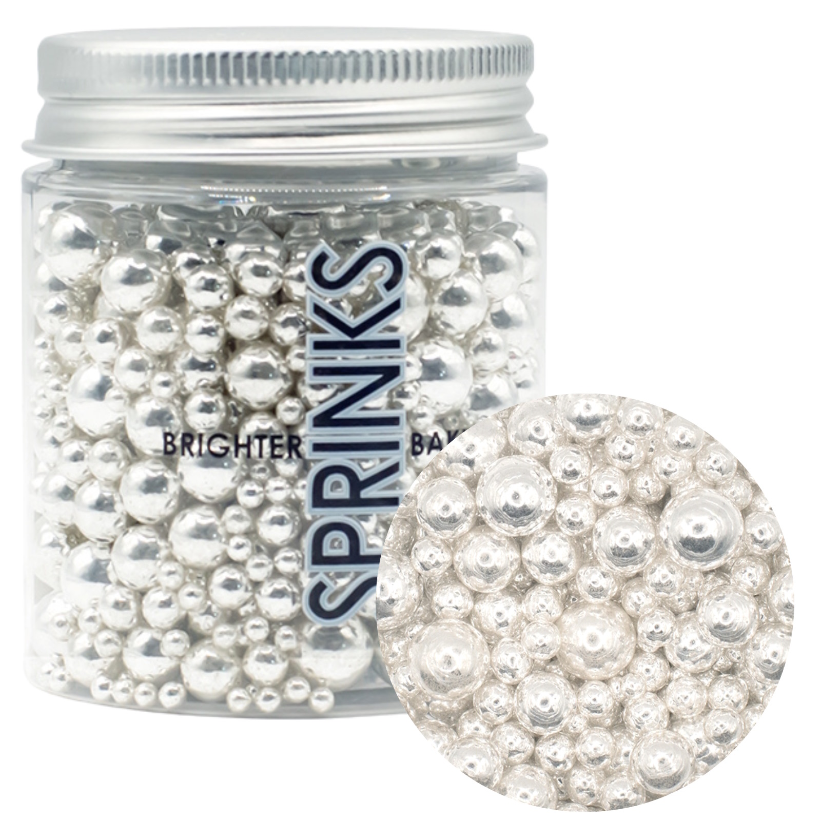 Sprinks Bubble Bubble Silver Sprinkles (65g)  