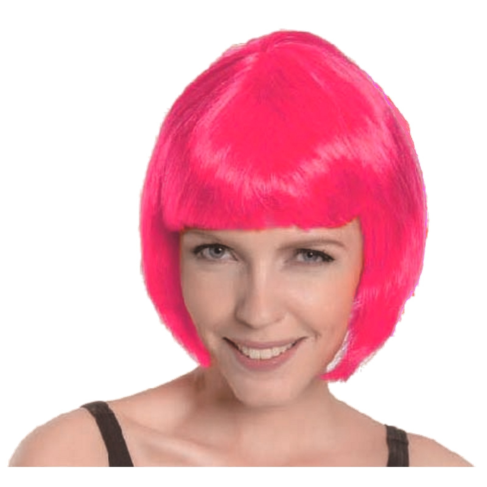 Adult Pink Bob Wig