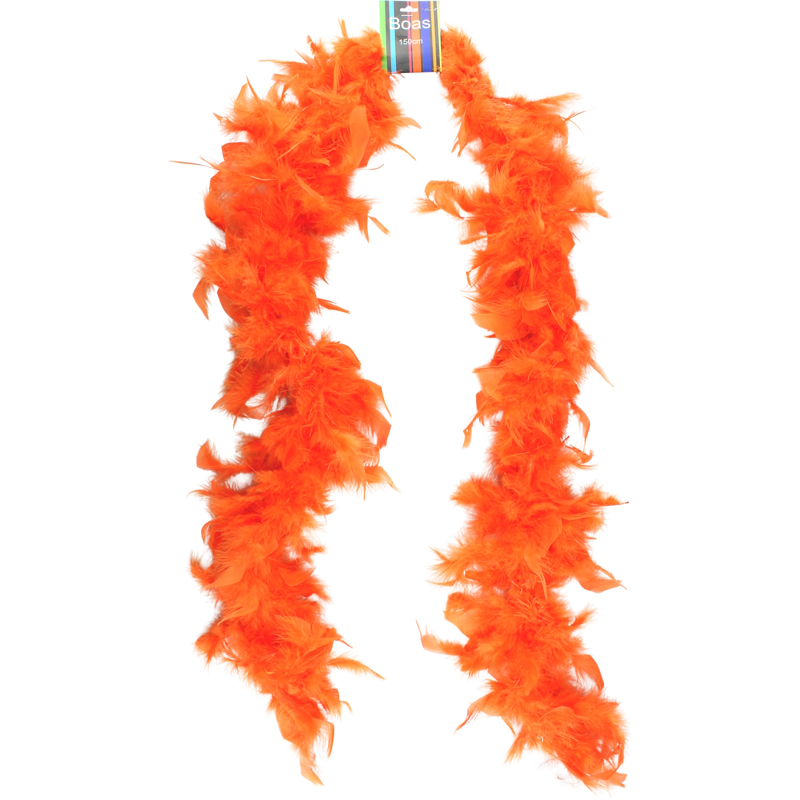 Orange Feather Boa