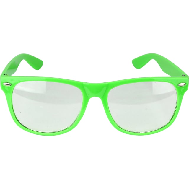 Neon Green Party Glasses Fashion For Fun