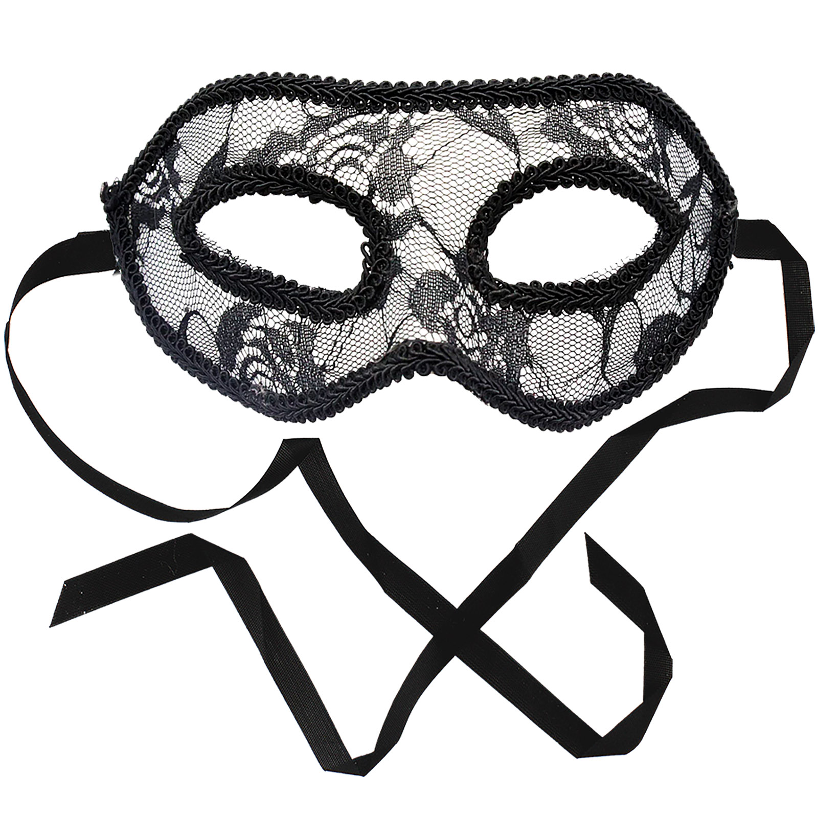 Adults Black Lace Masquerade Mask