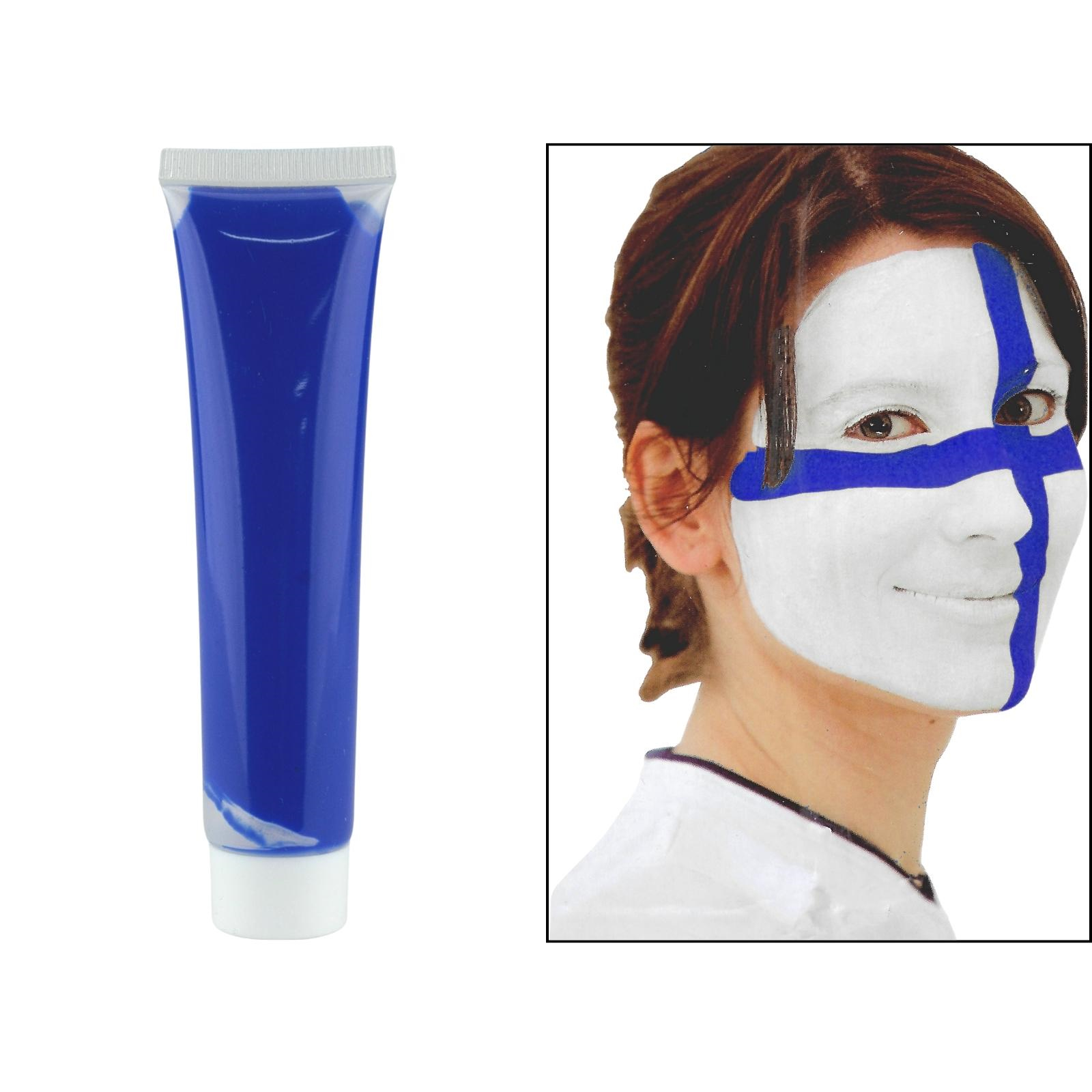 Blue Face Paint 
