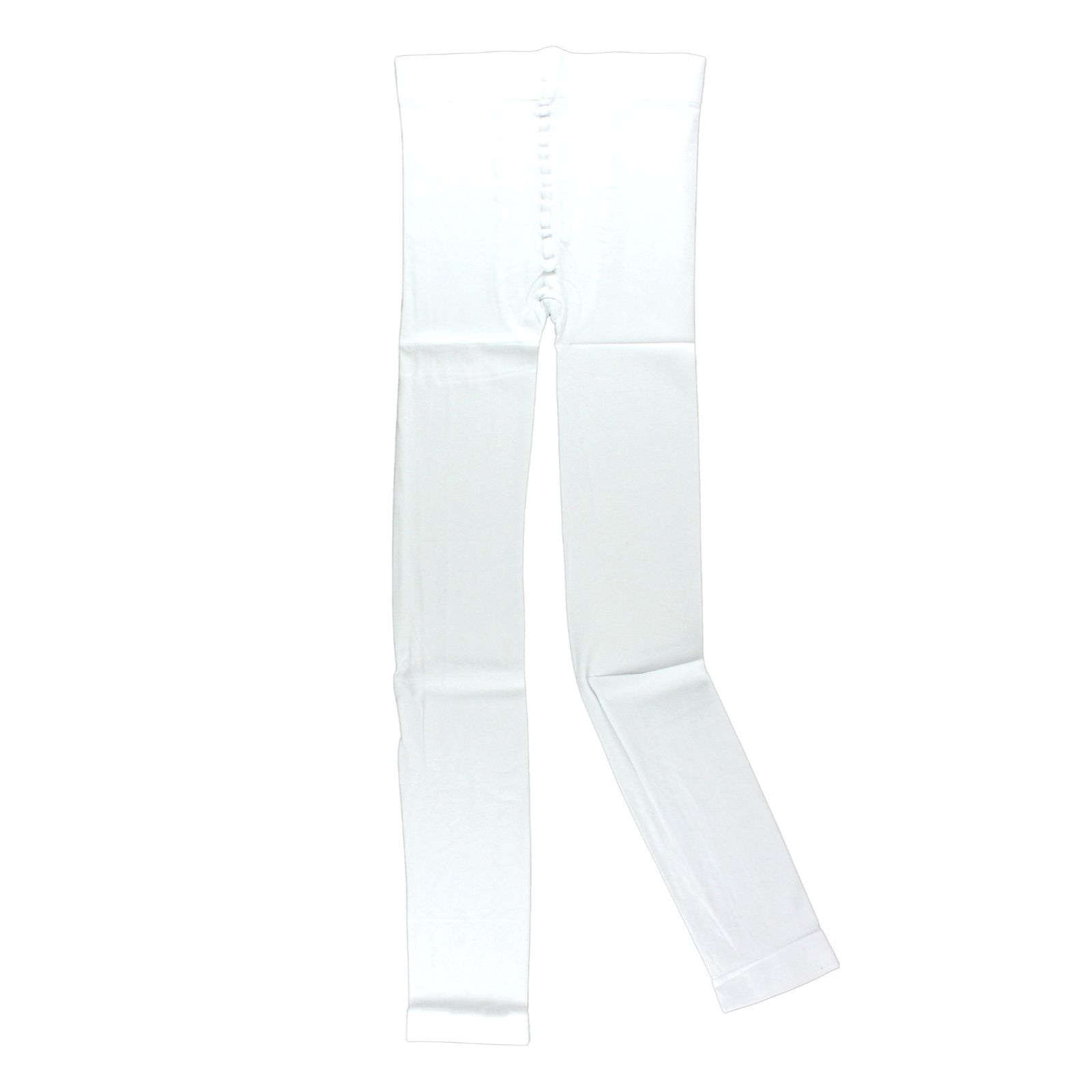 White Footless Tights