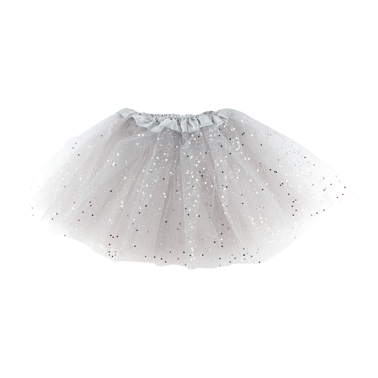 Kids Sparkly Silver Tutu