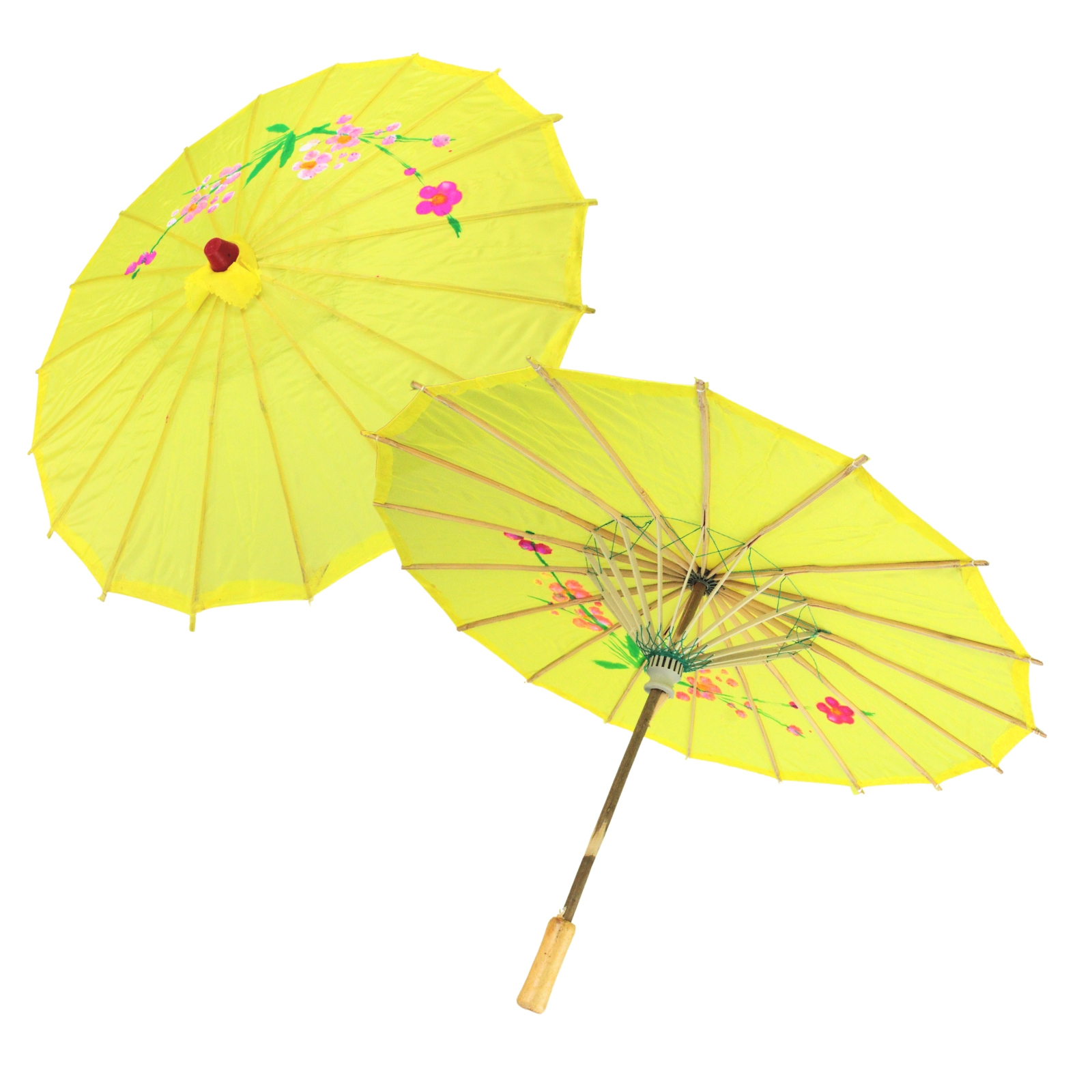 Yellow Nylon Parasol (58cm)