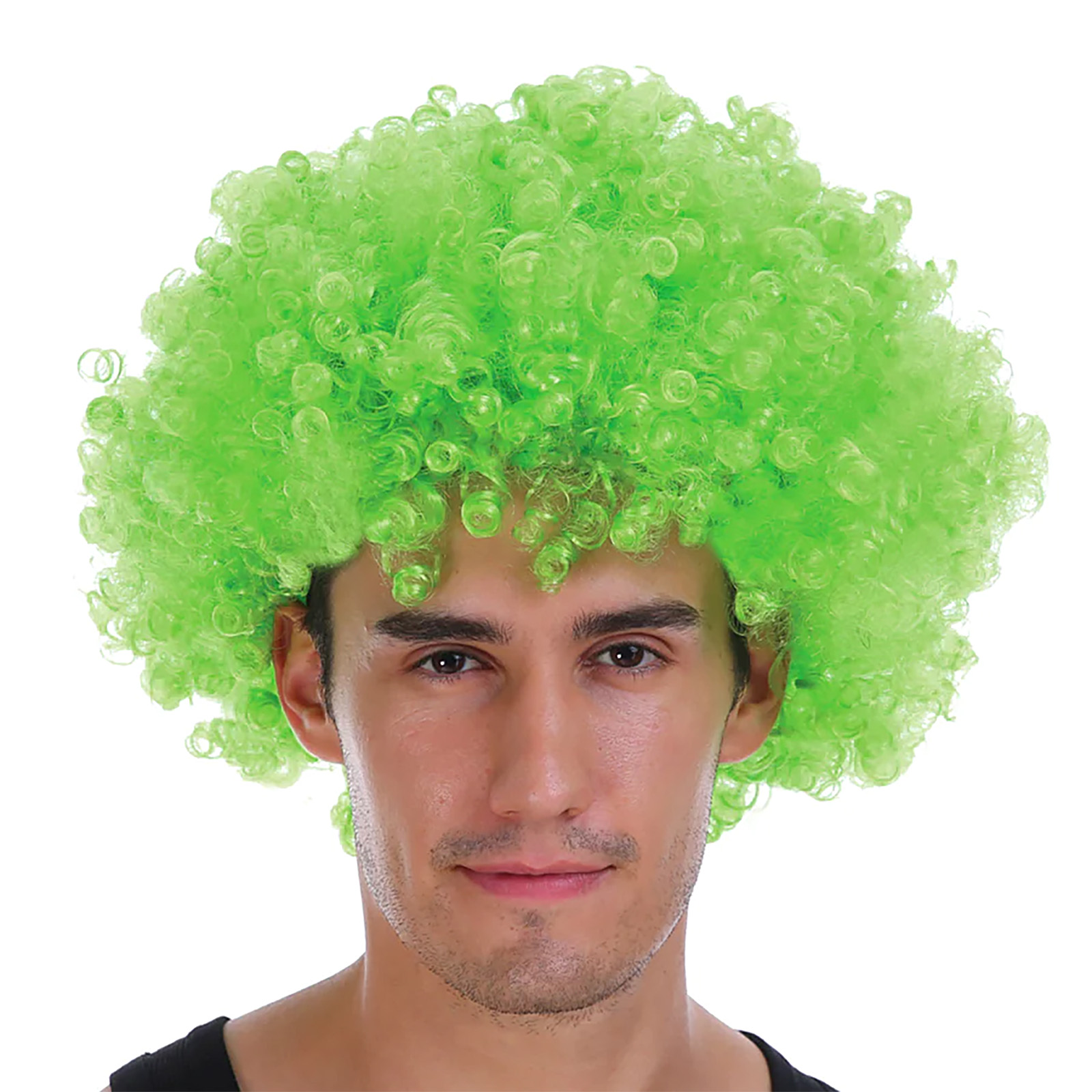 Adult Green Curly Wig