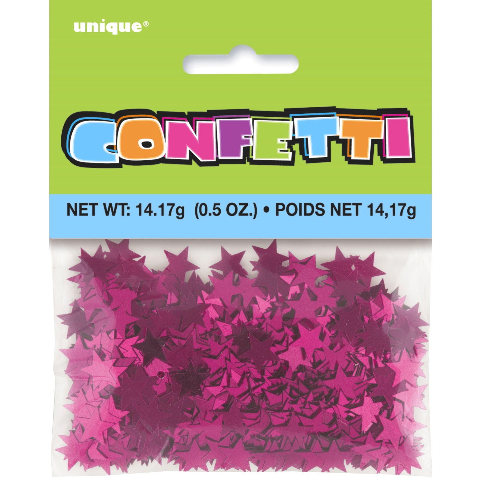 Hot Pink Star Confetti/Table Scatters