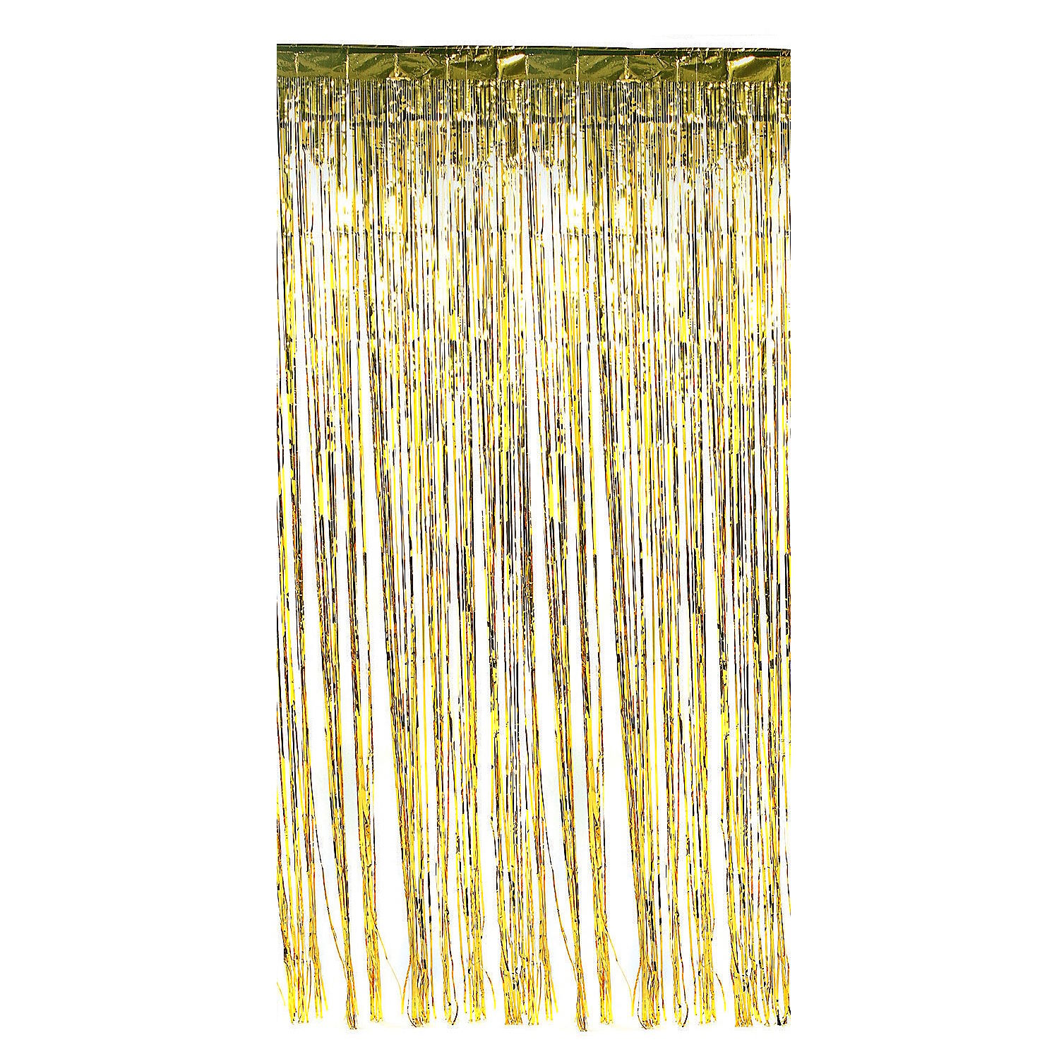 Metallic Gold Foil Curtain 100cm x 200cm
