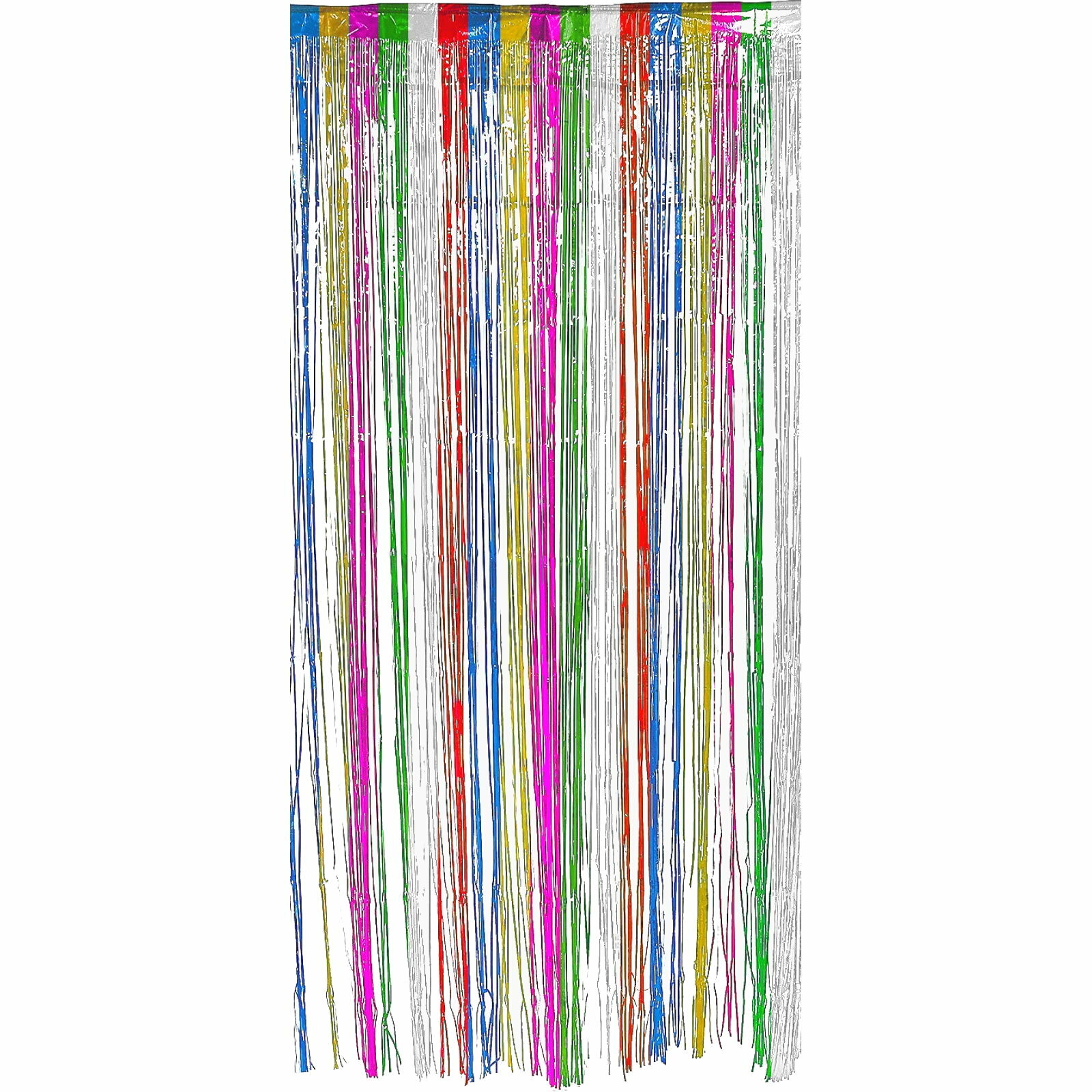 Metallic Multicoloured Foil Curtain