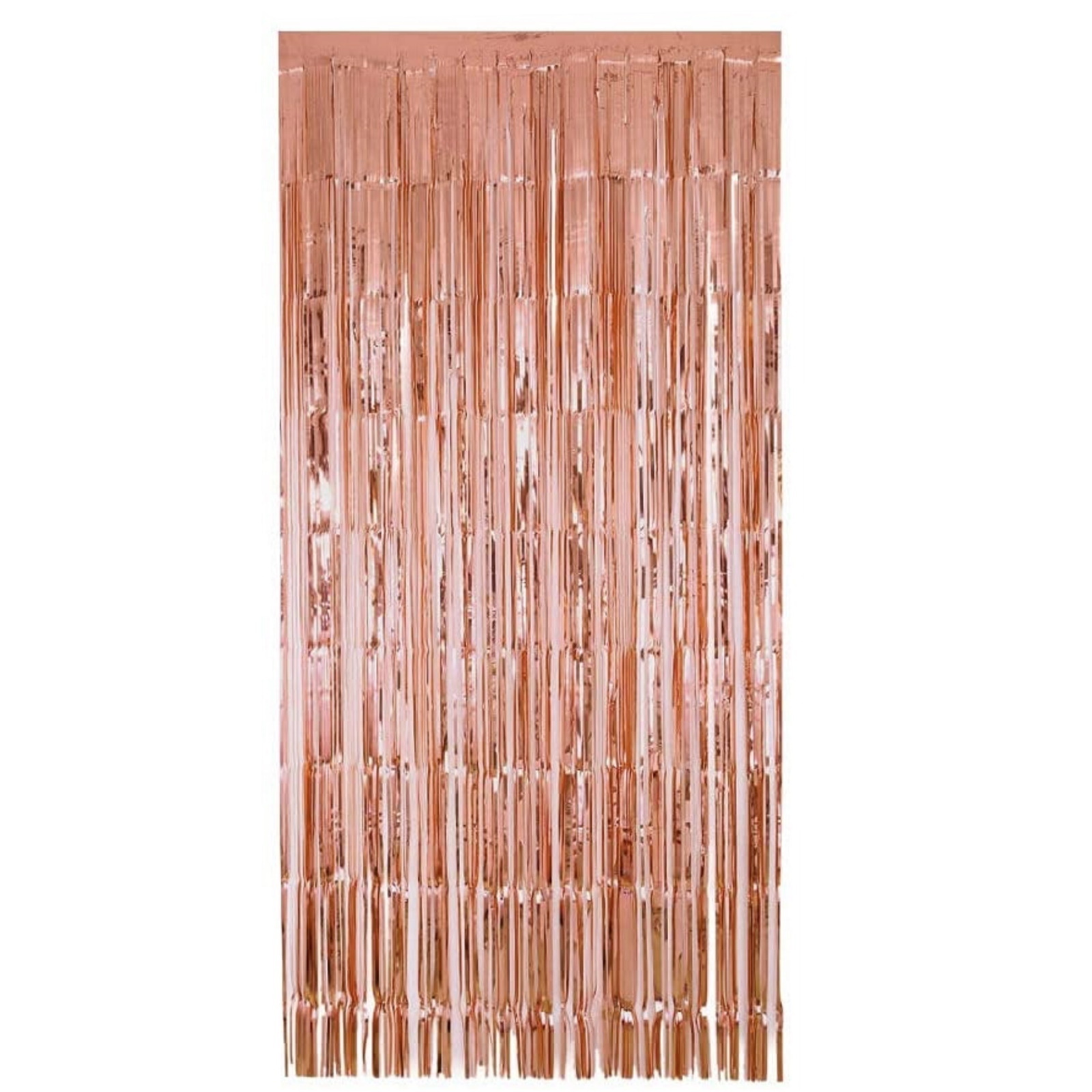 Metallic Rose Gold Foil Curtain 100cm x 200cm