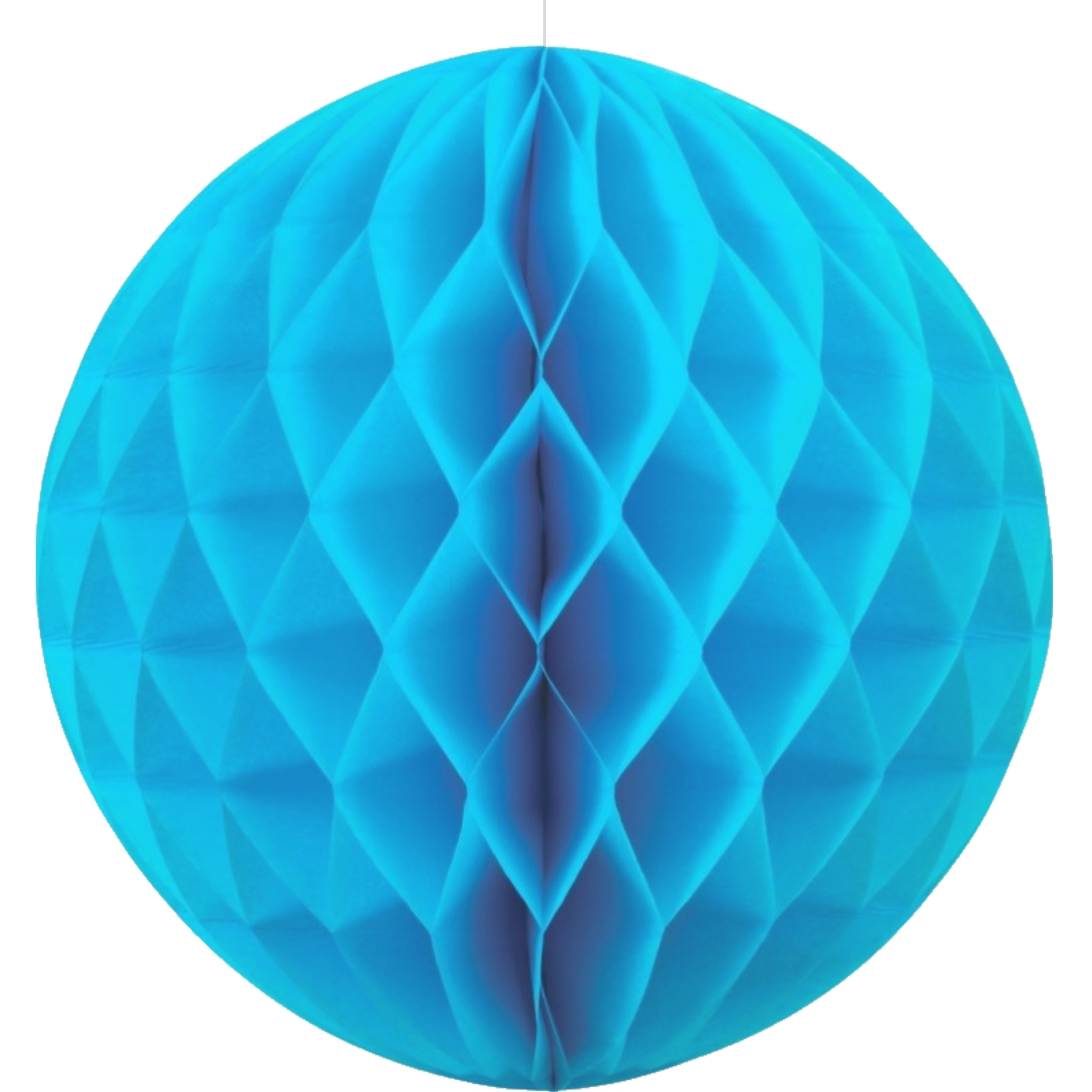 Caribbean Blue Honeycomb Ball 35cm