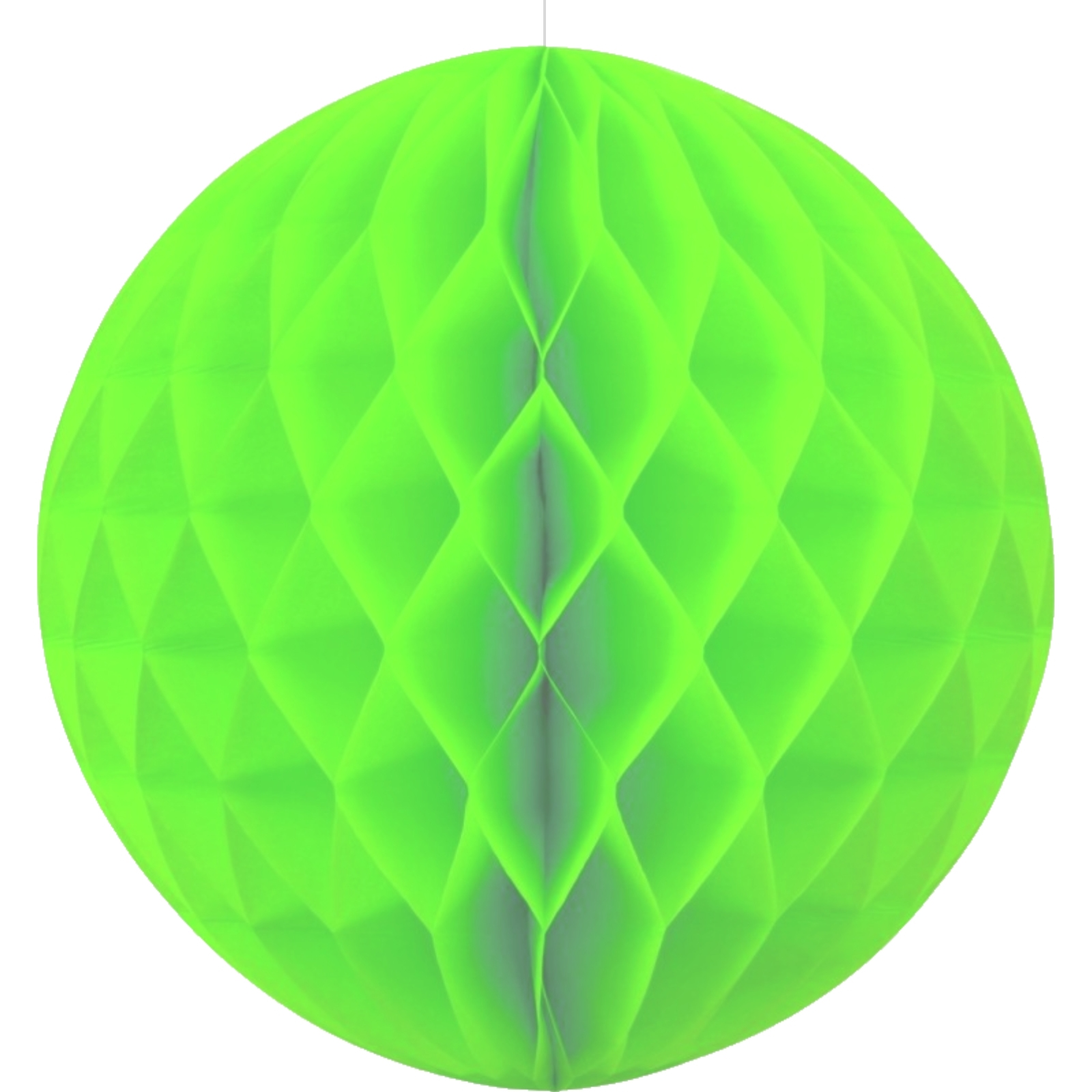 Lime Green Honeycomb Ball 35cm