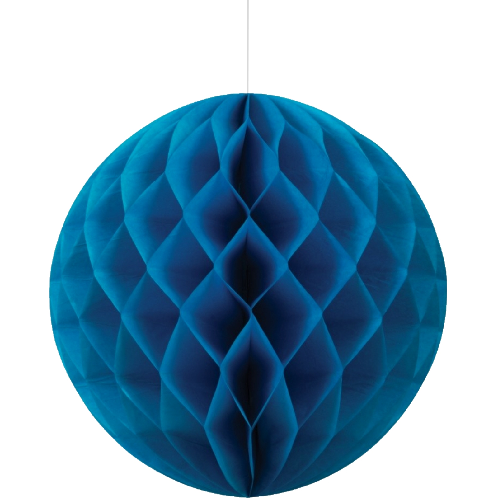 Royal Blue Honeycomb Ball 25cm