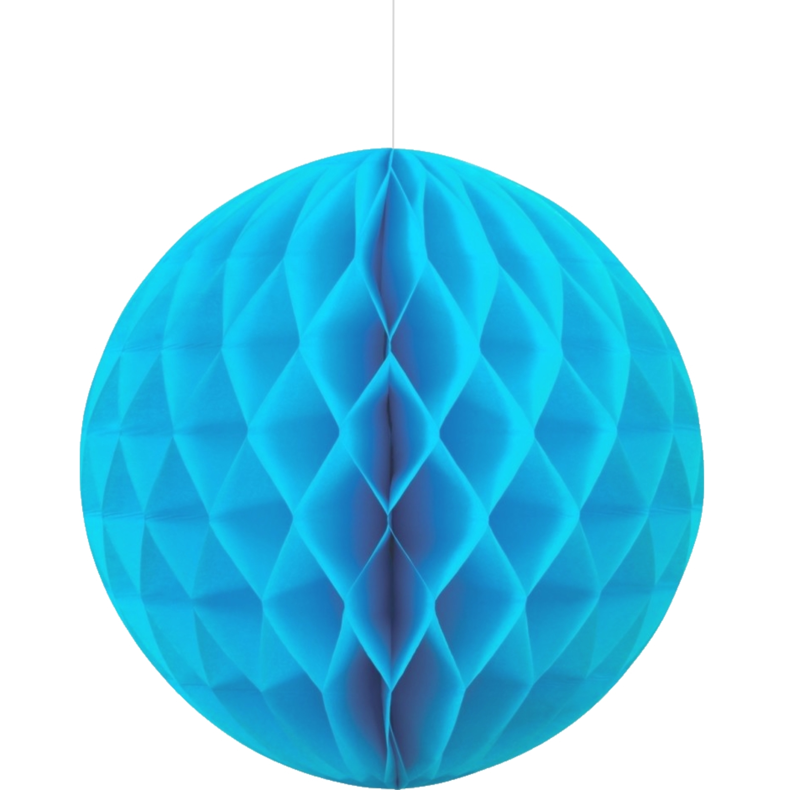 Caribbean Blue Honeycomb Ball 25cm