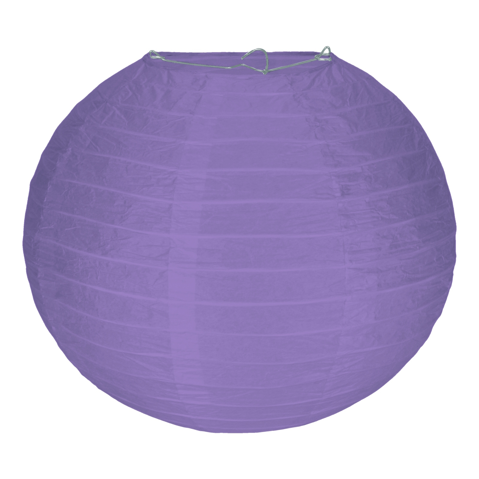 Purple Round Paper Lantern 25cm