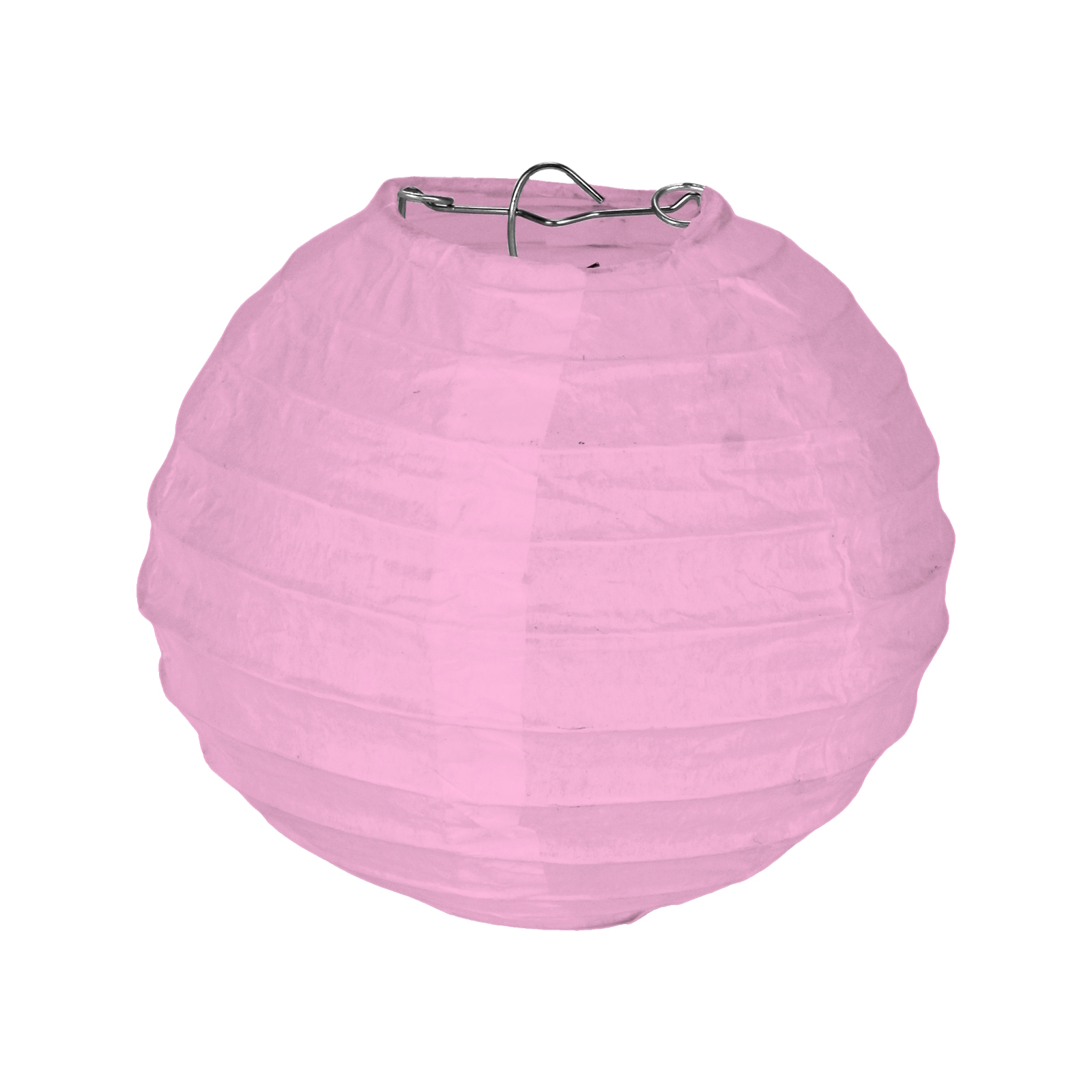 Pink Round Paper Lantern 12cm