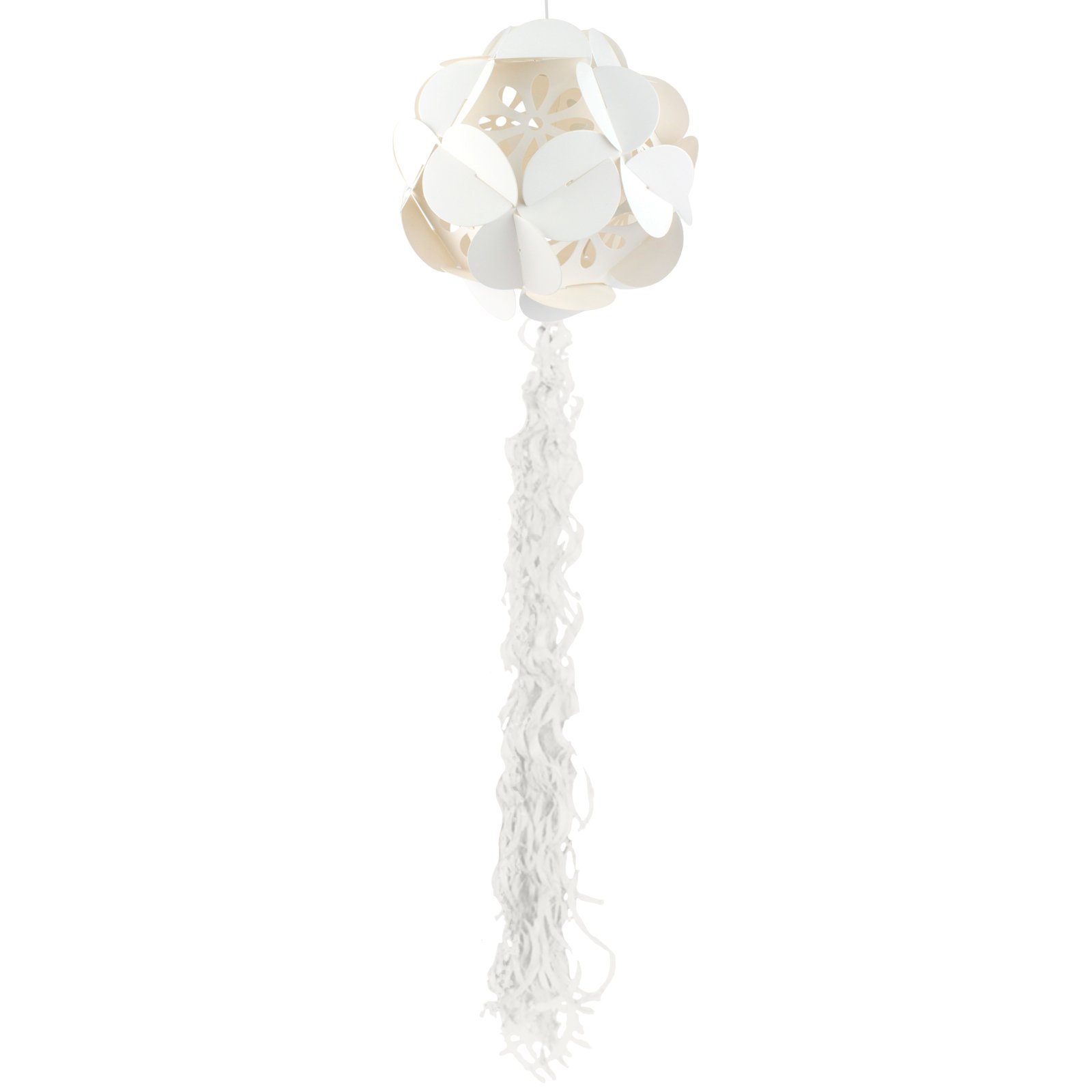 White Flower Lantern Tassel Kit