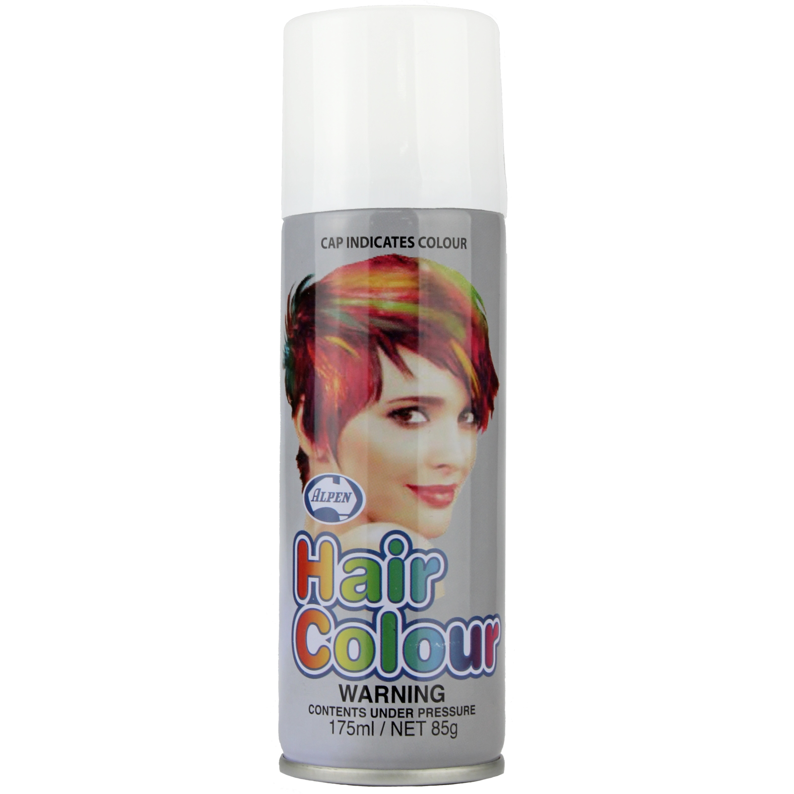 White Coloured Hair Spray