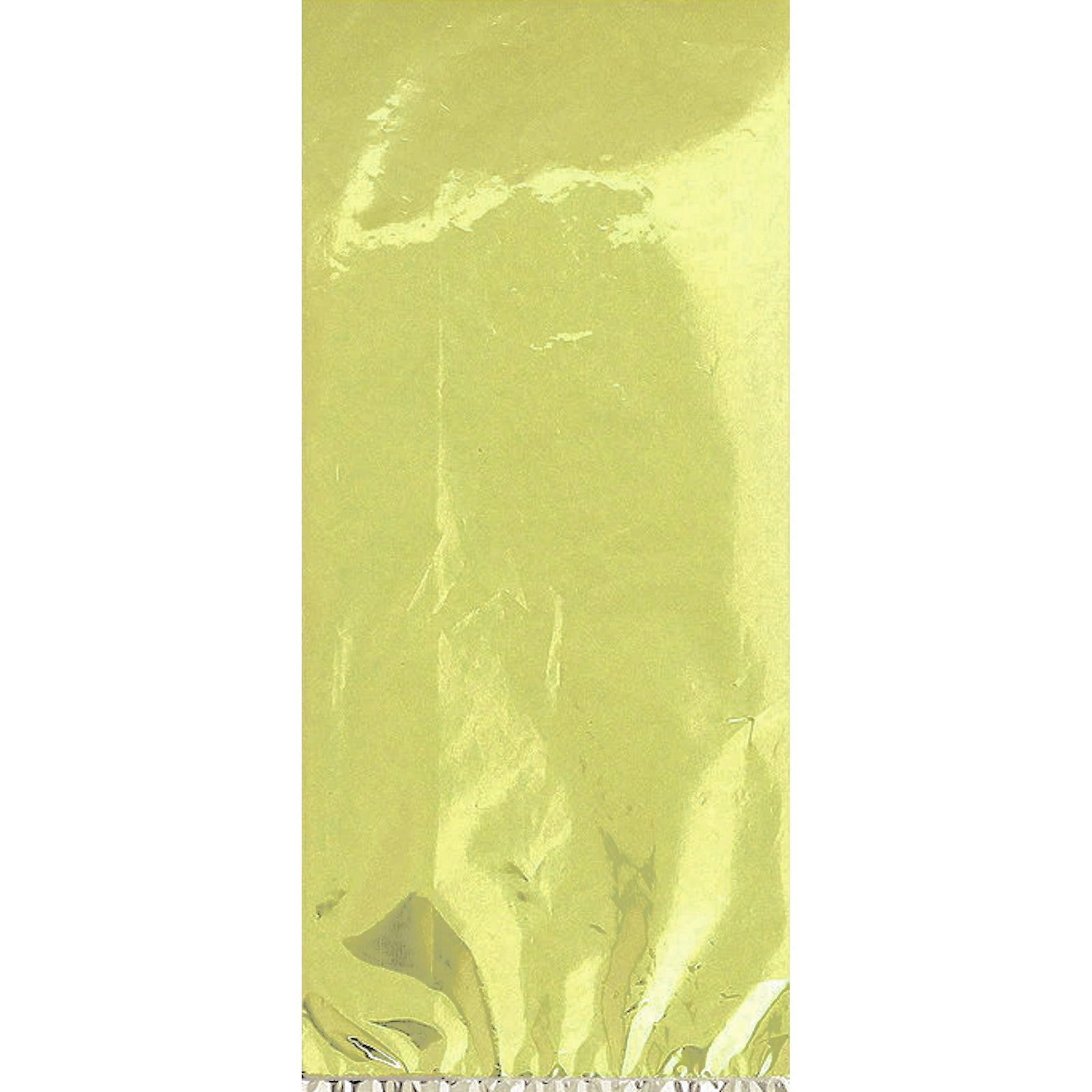 Gold Plastic Lolly/Treat Bags (Pack of 25)
