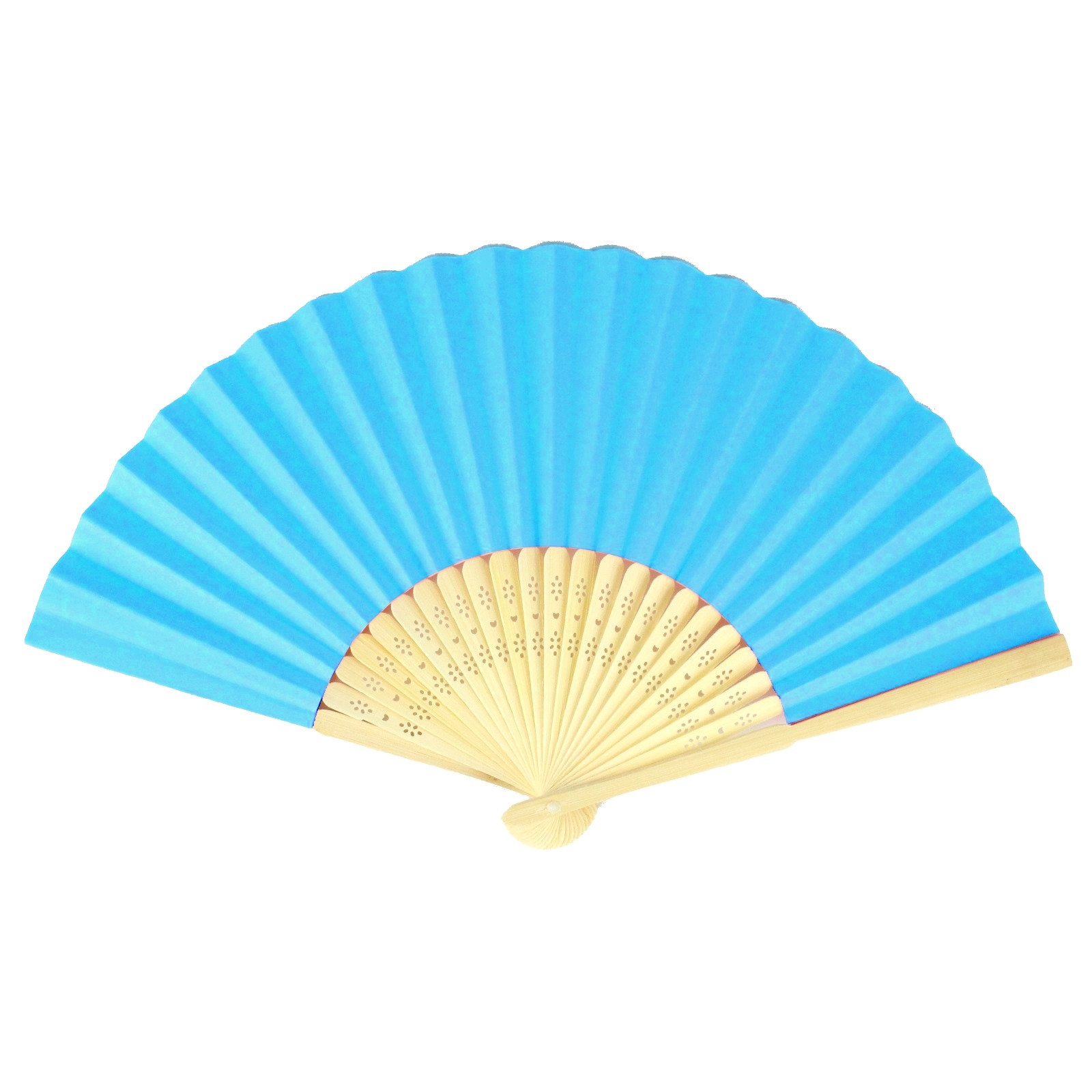 Blue Paper Fan