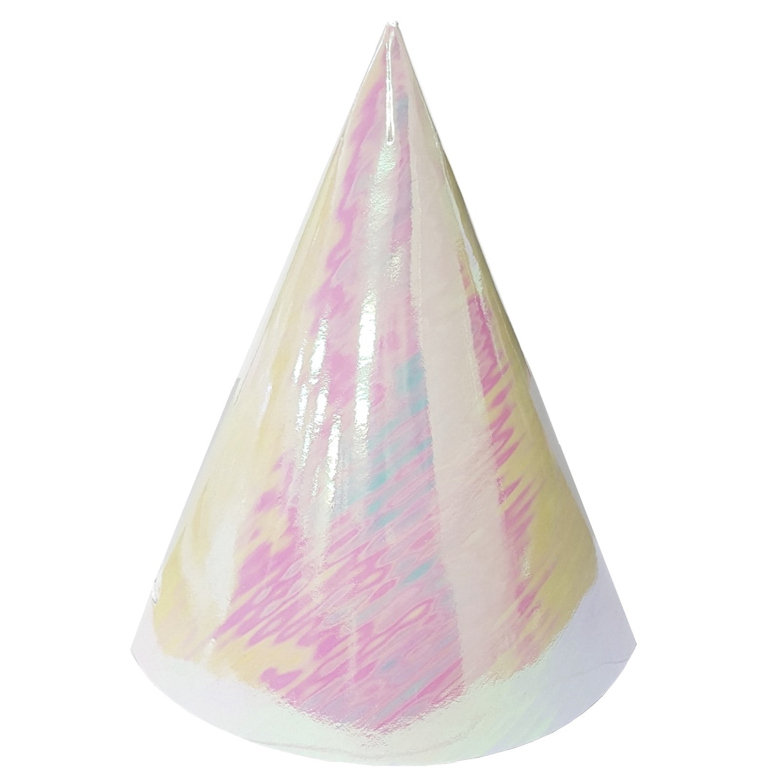 Iridescent Party Hats (Pack of 8)