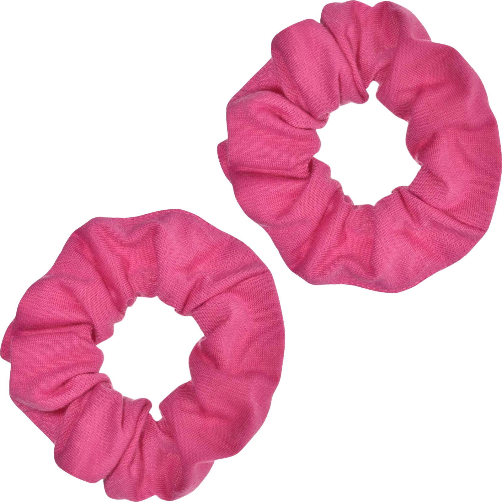 Bright Pink Hair Scrunchies (Pack of 2) 