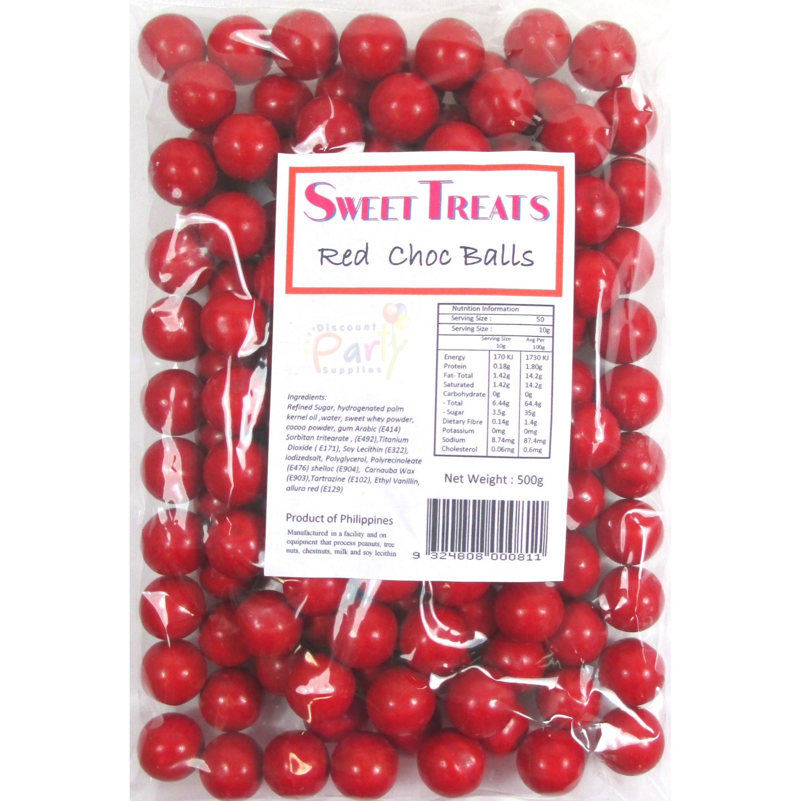 Red Chocolate Balls (500g)