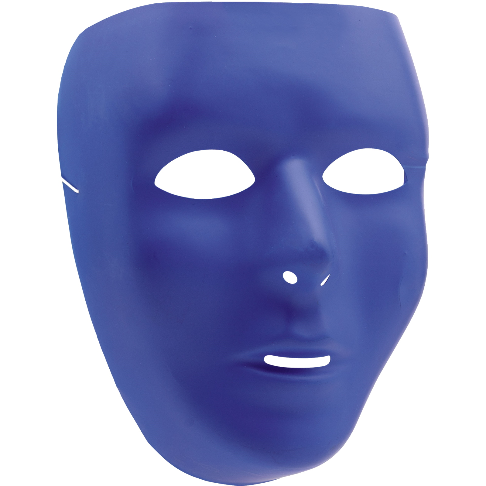 Blue Plastic Full Face Mask
