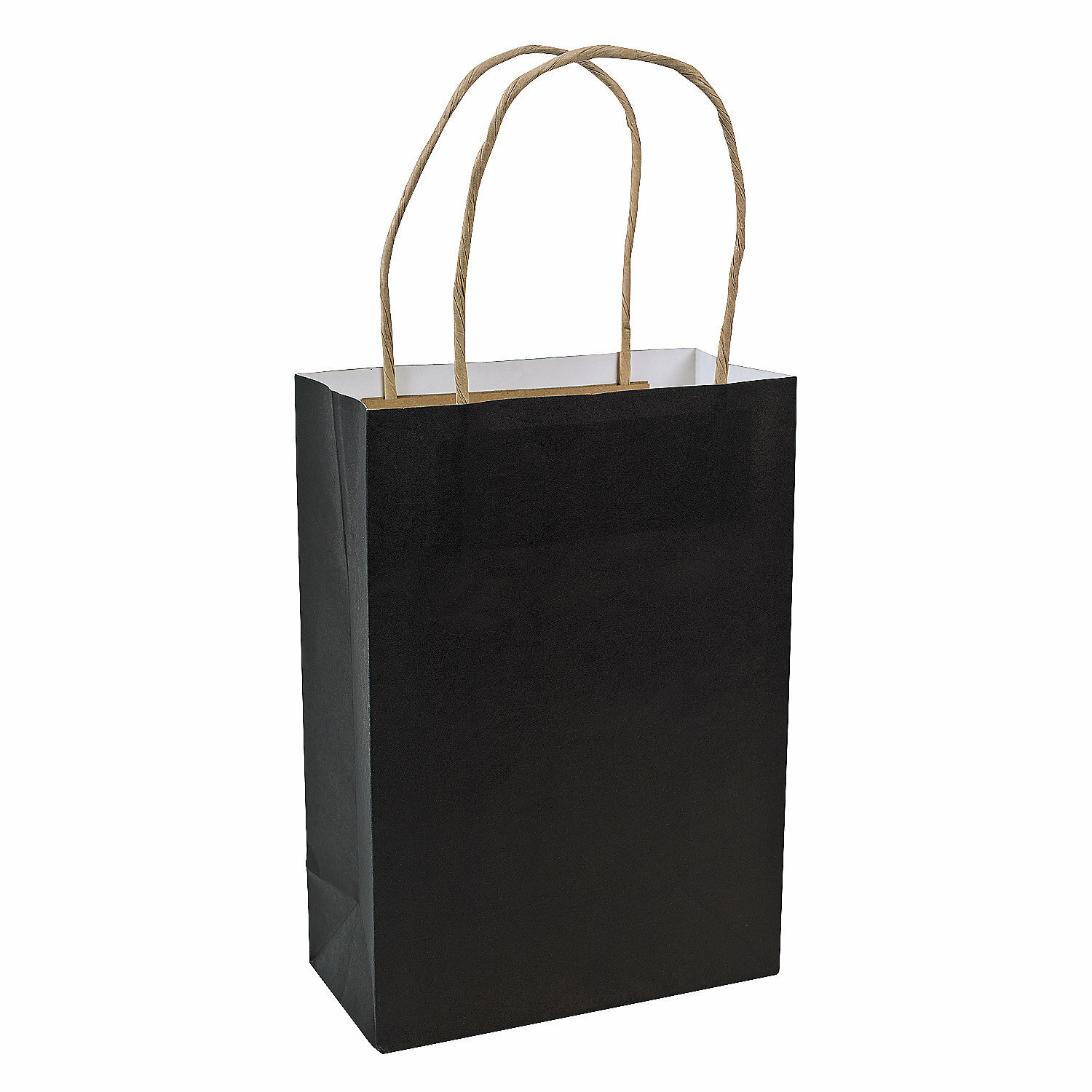 Black Paper Gift Bags (Pack of 12)