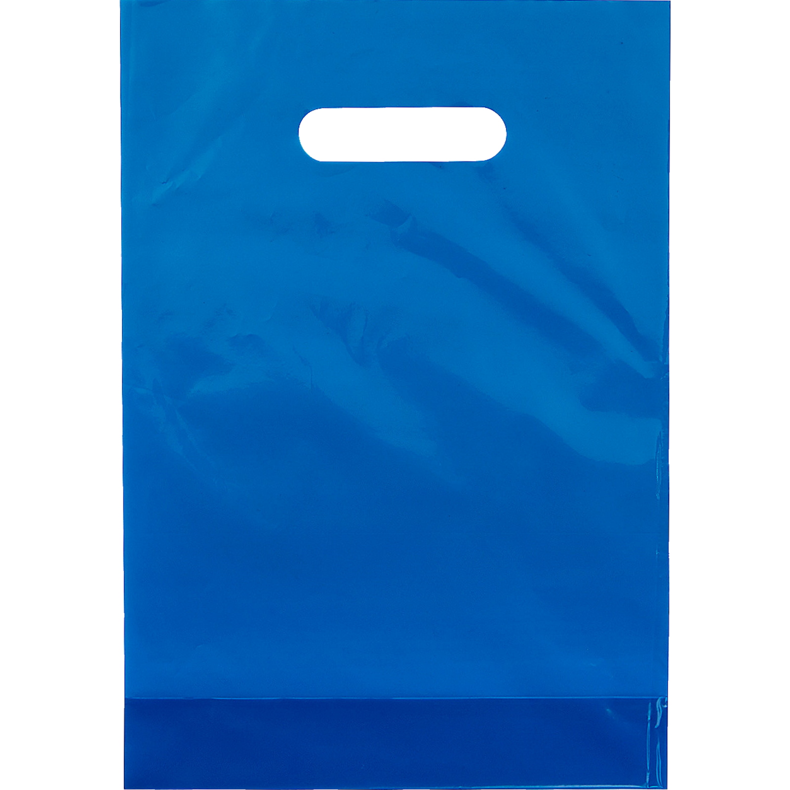 Blue Plastic Lolly/Treat Bags (Pack of 50)  