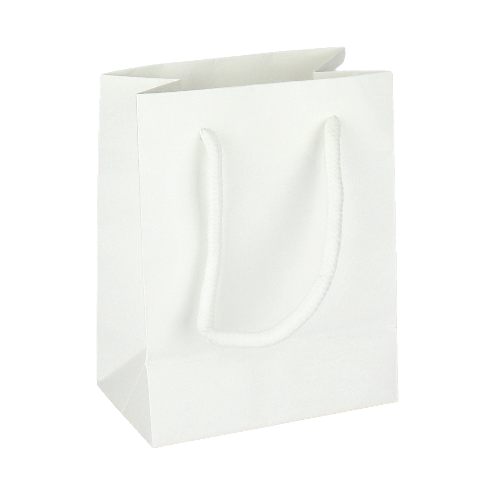 White Kraft Paper Gift Bag 14cm