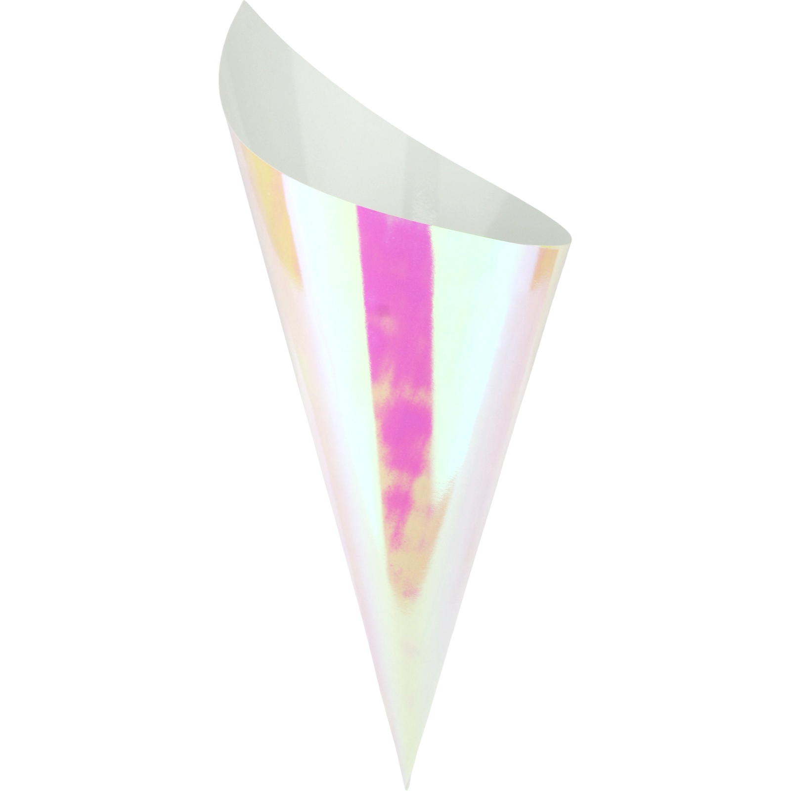 Iridescent Paper Snack Cones (Pack of 10)