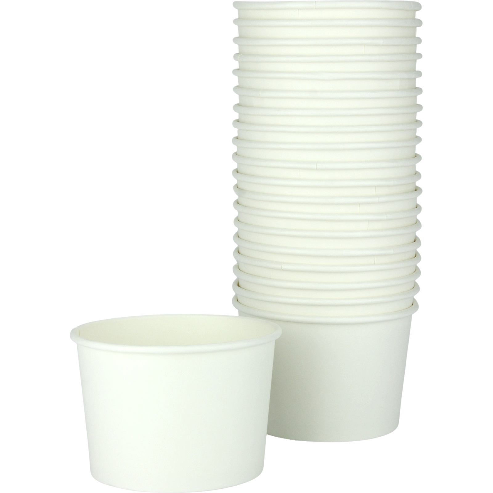 White Paper Treat Cups (Pack of 20)