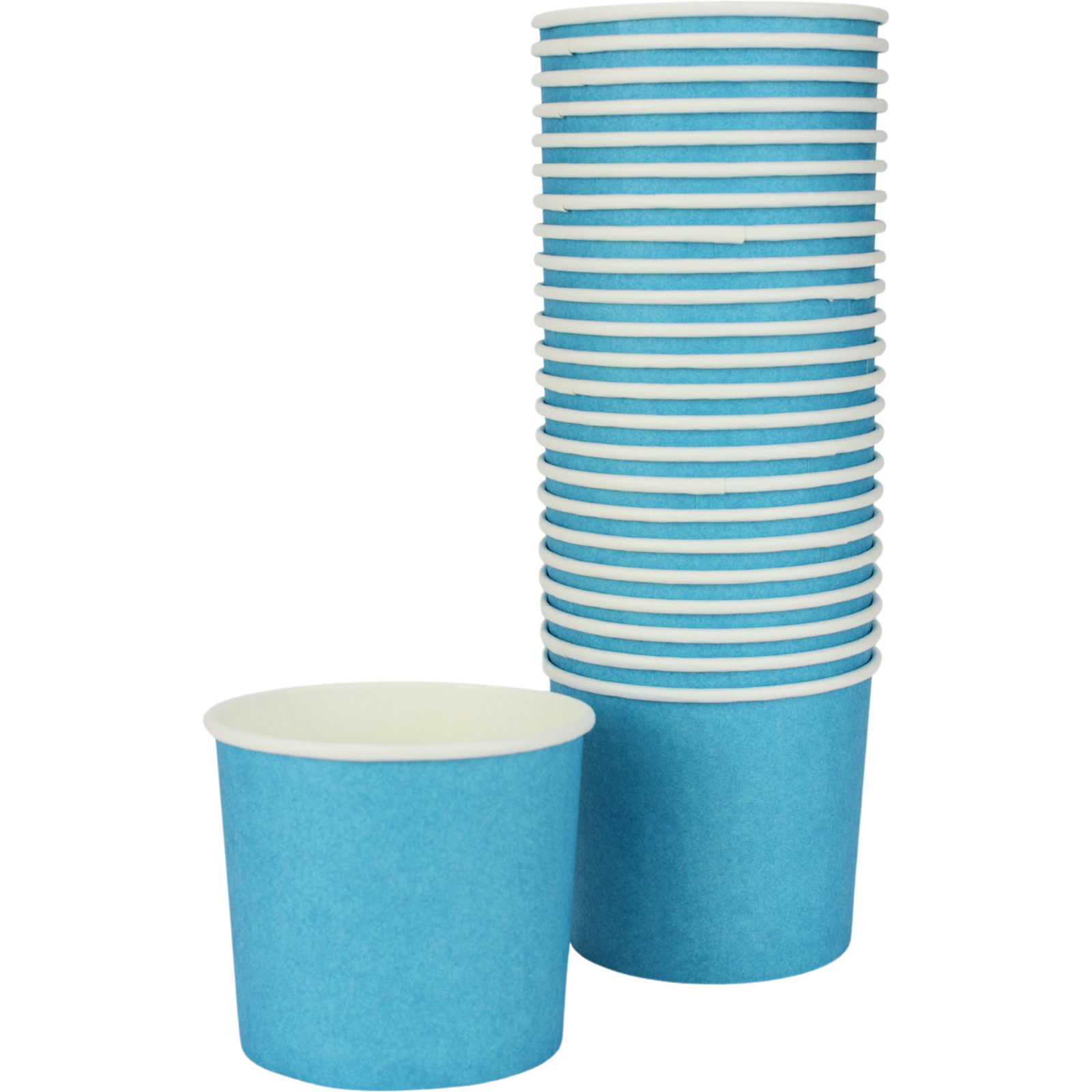 Blue Ice Cream Cups 354ml (Pack of 24)