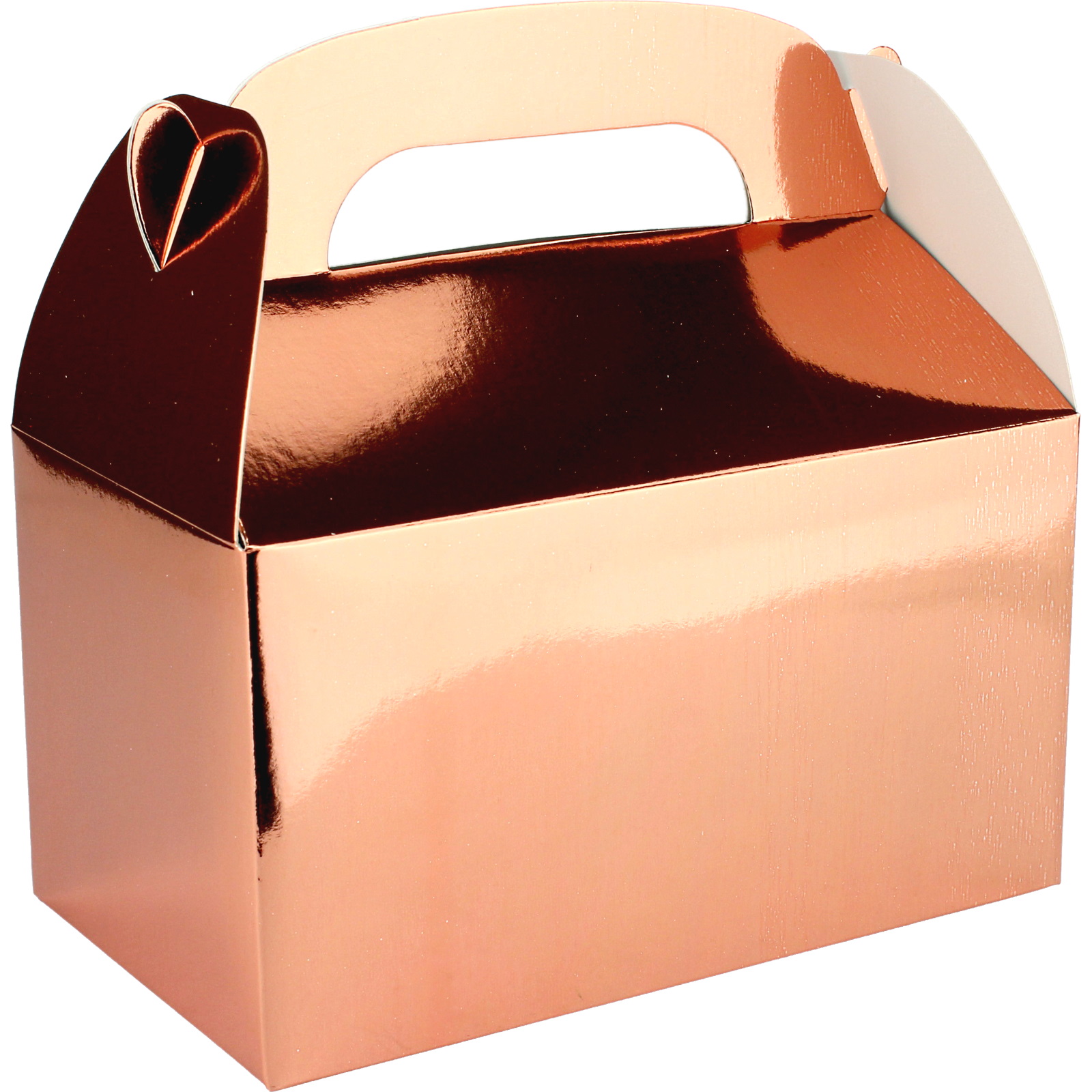 Metallic Rose Gold Lolly/Treat Boxes (Pack of 6)
