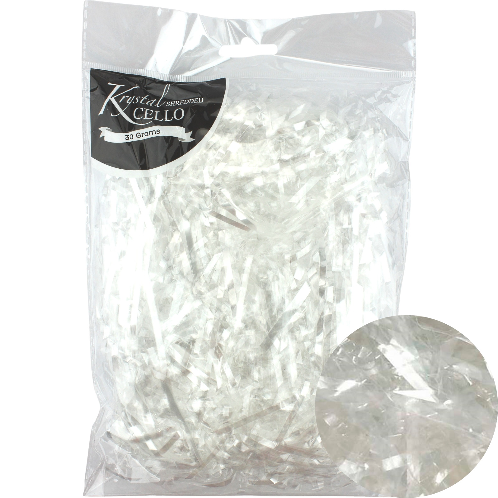 Clear Shredded Cellophane (30g Bag) 
