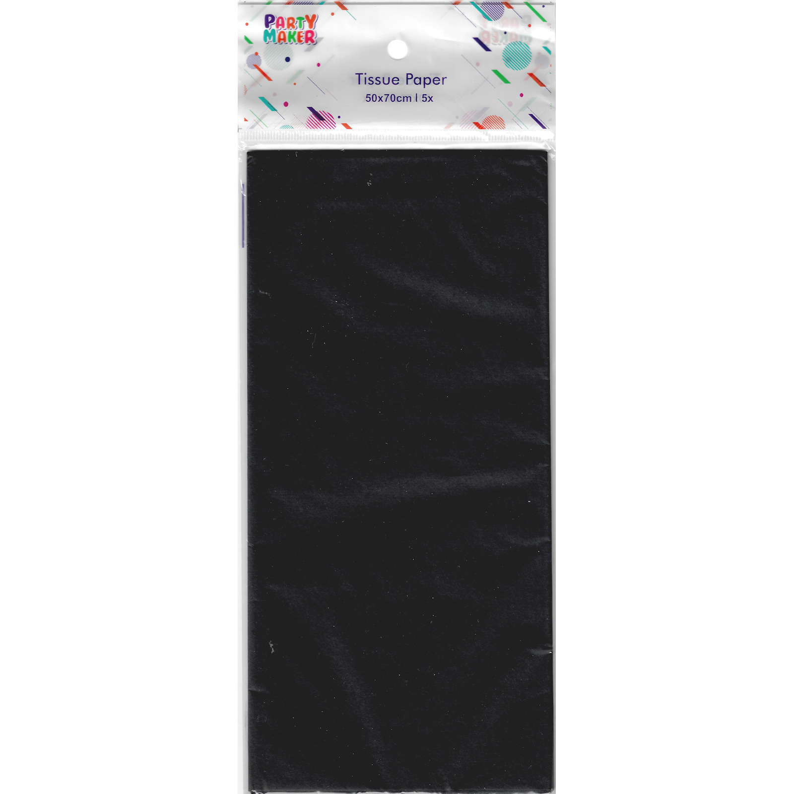 Black Tissue Paper (5 Sheets)