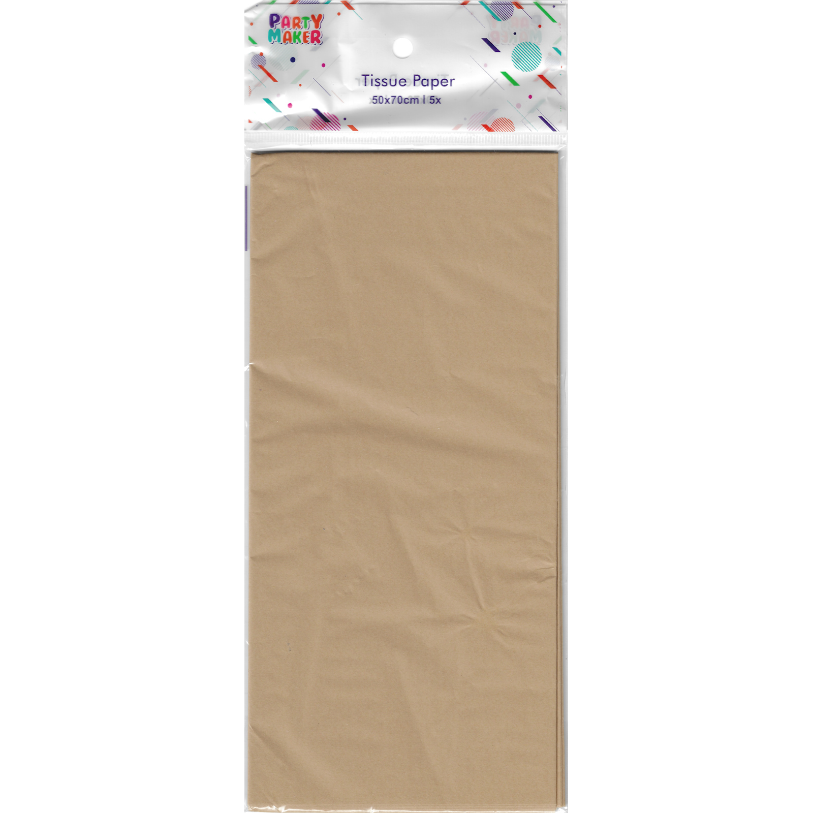 Brown Kraft Tissue Paper (5 Sheets)