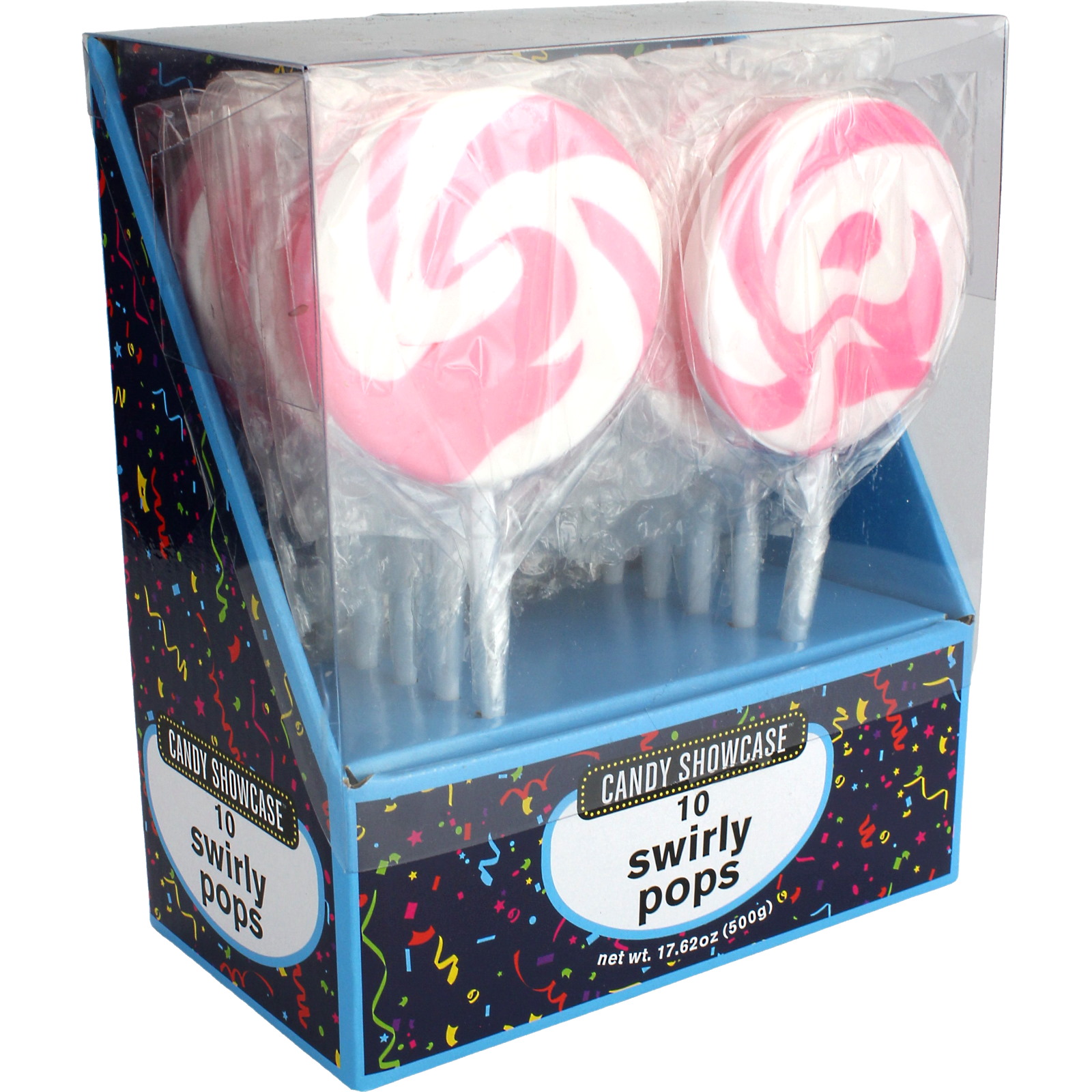 Pink Swirl Lollipops (Pack of 10)