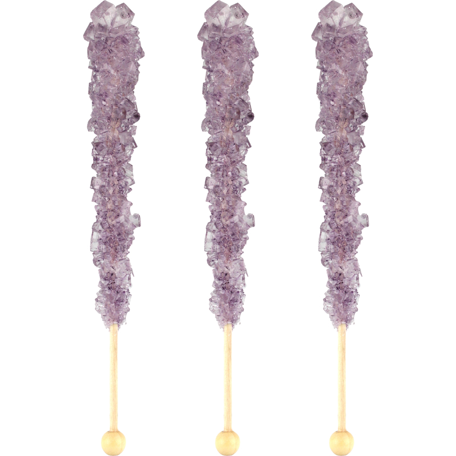 Lavender Crystal Lolly Sticks (Pack of 5)