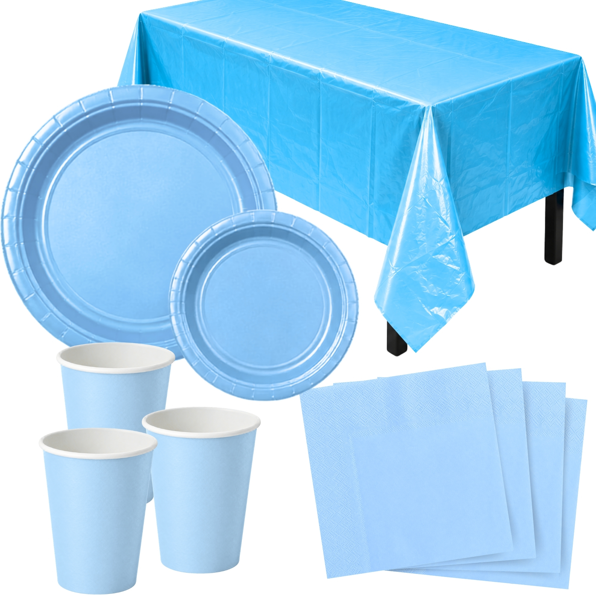 Baby Blue Party Pack (For 12 Guests)   
