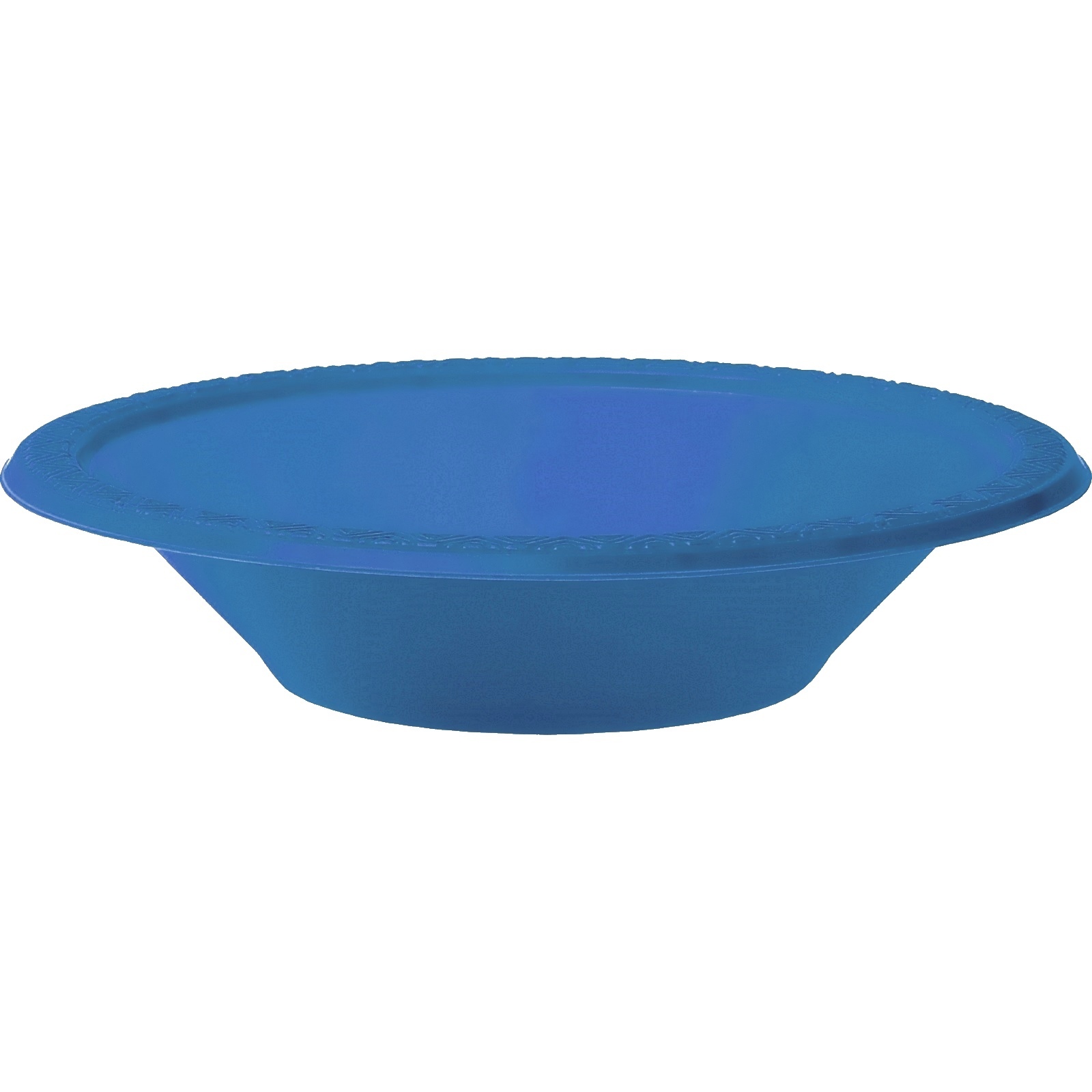Royal Blue Plastic Bowls (Pack of 8)