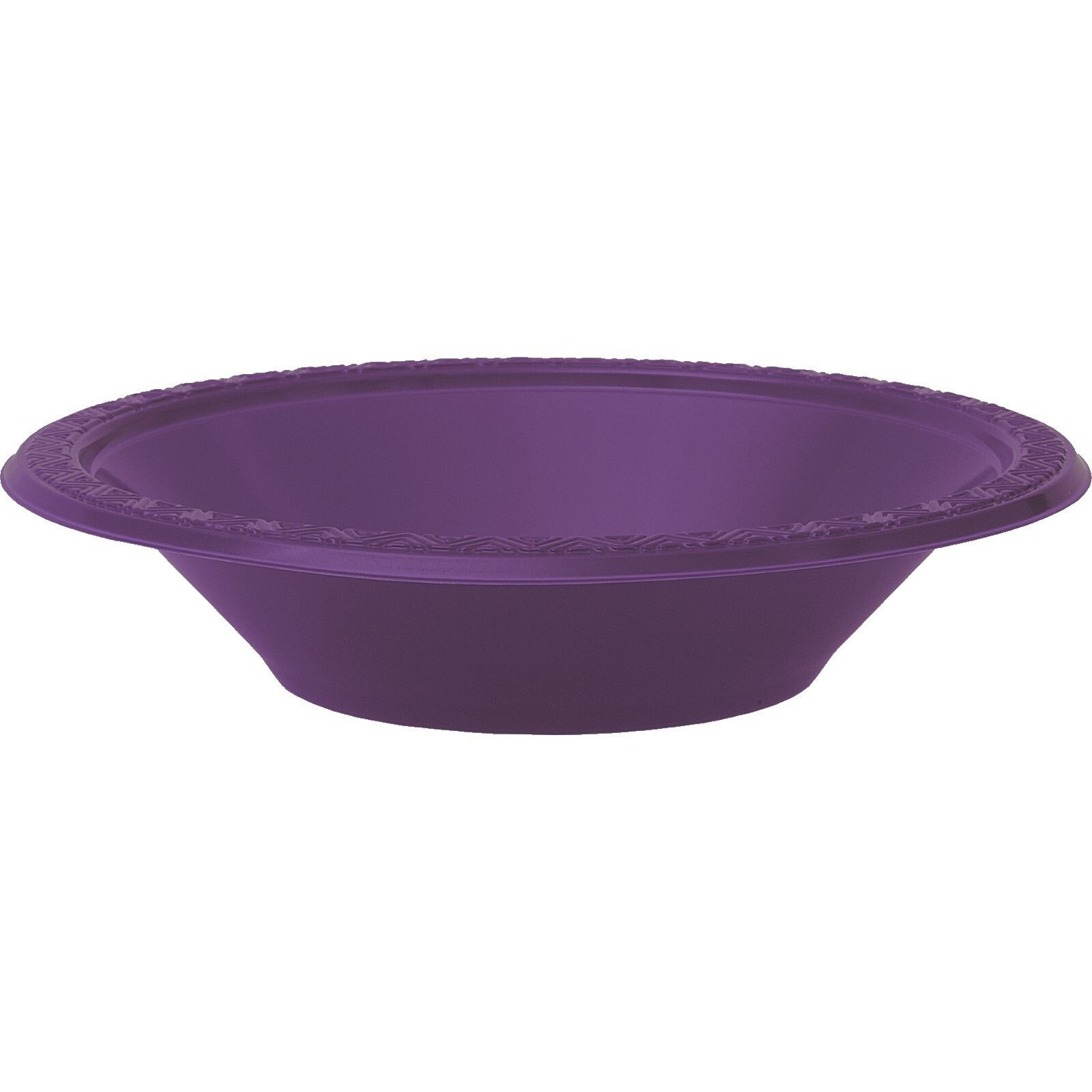 Purple Plastic Bowls (Pack of 8)
