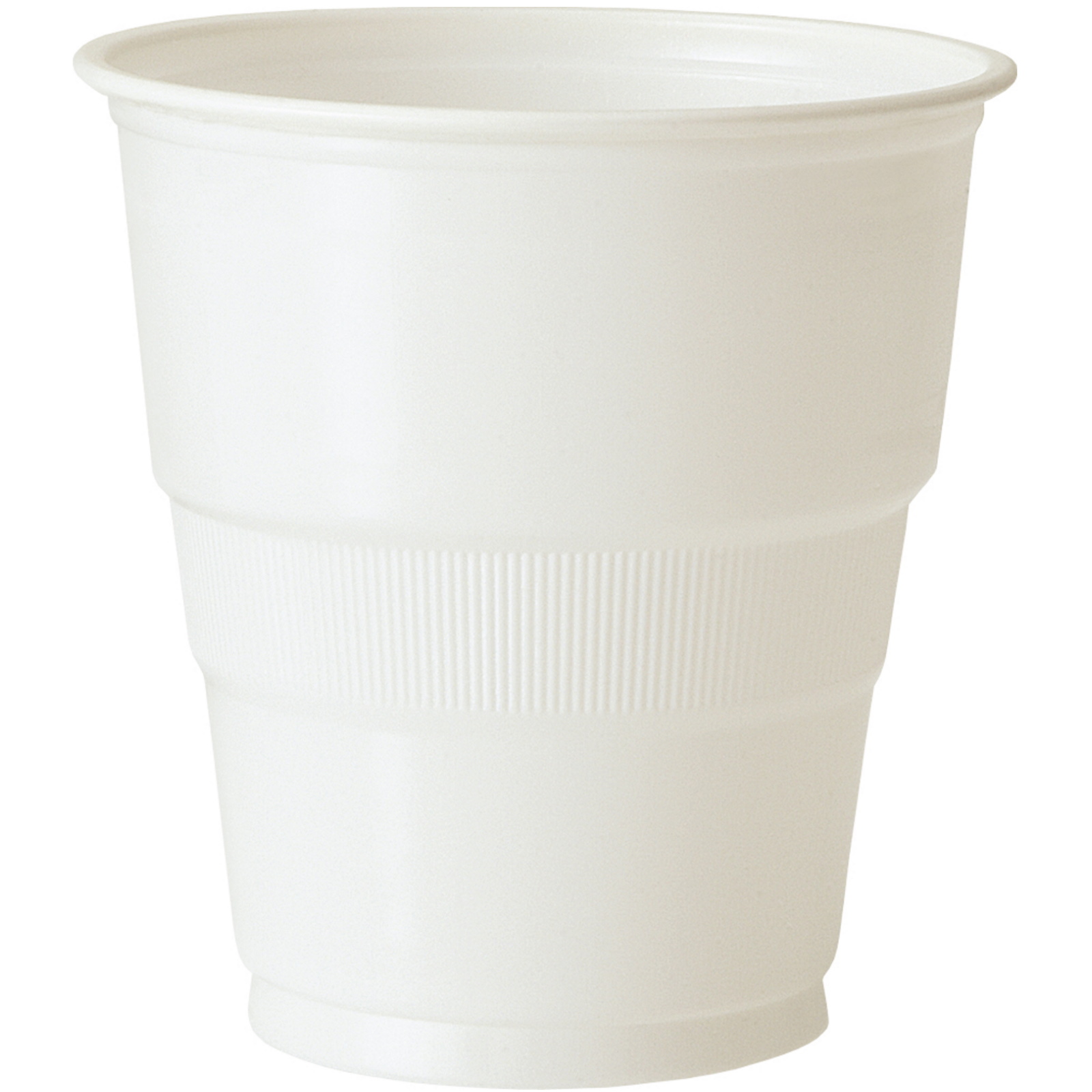 White Plastic Cups (Pack of 12)