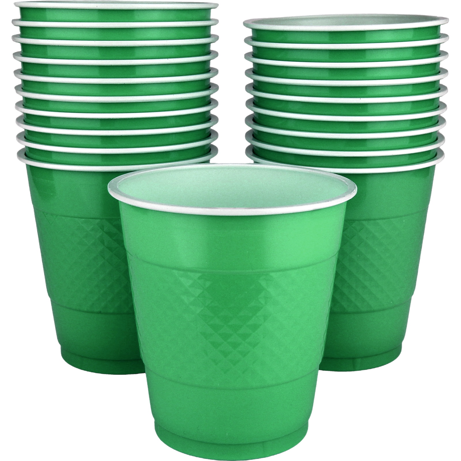 Amscan Green 354ml Cups (Pack of 20)