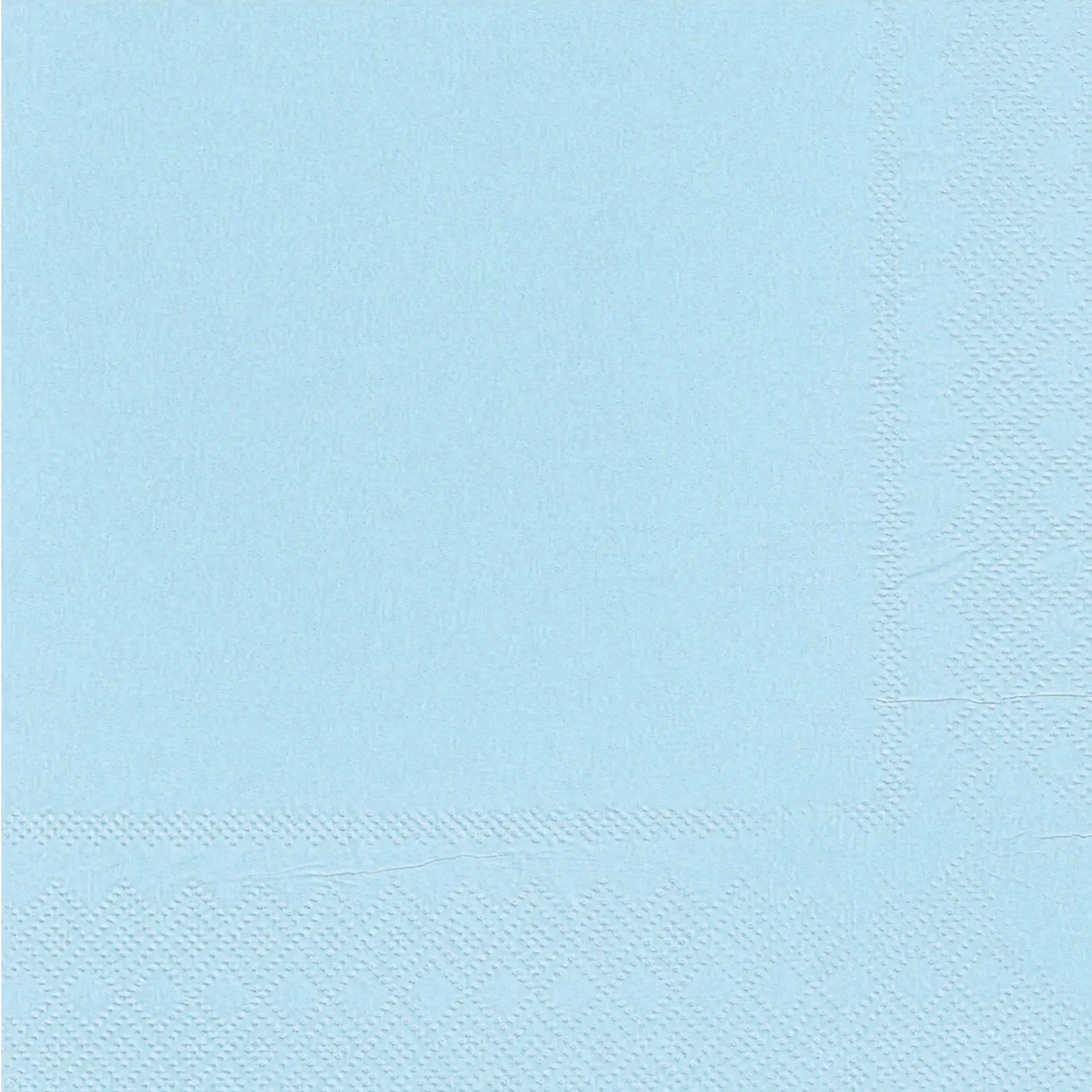 Classic Light Blue Dinner Napkins / Serviettes (Pack of 50)